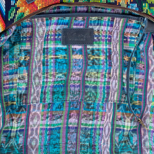PENELOPE BAG - OOAK HUIPIL - NAVY - NO. 201505