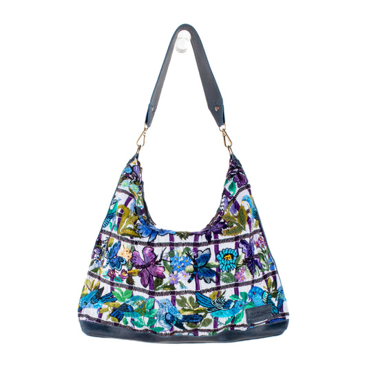 PENELOPE BAG - OOAK HUIPIL - NAVY - NO. 201506