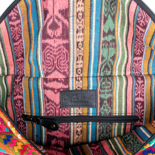 ETHAN BAG 2.0 - OOAK HUIPIL - BLACK - NO. 201576