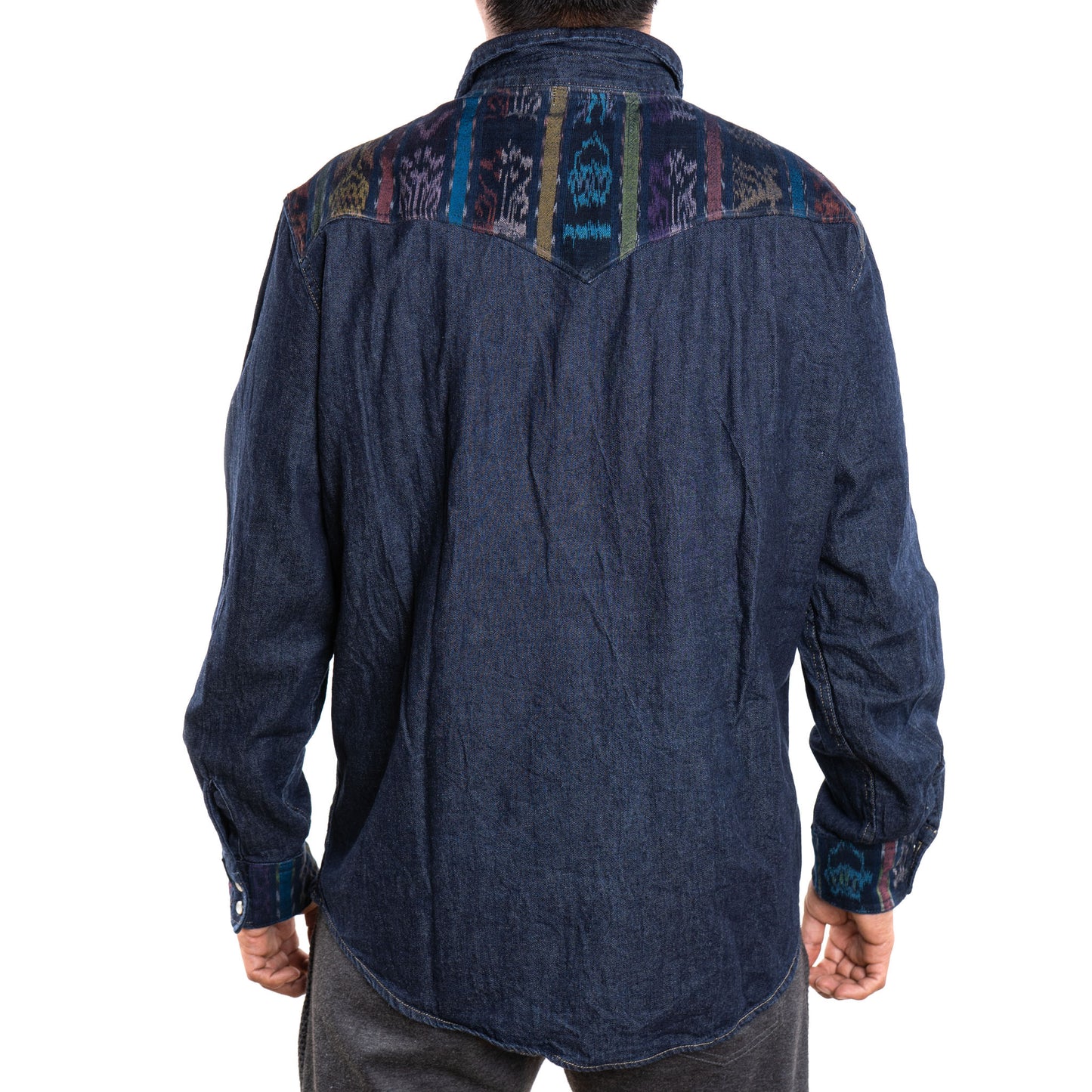 OOAK VINTAGE DENIM SHIRT - SIZE XL - NO. 019