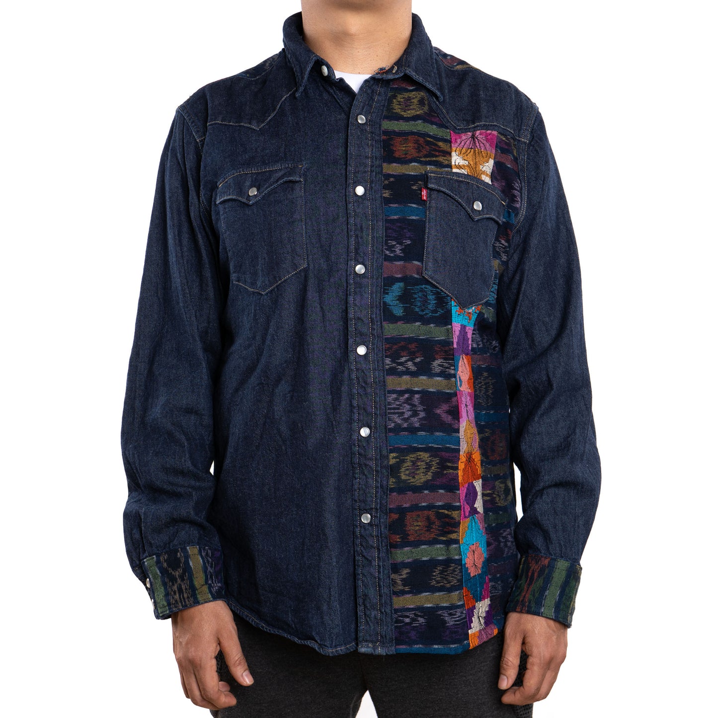 OOAK VINTAGE DENIM SHIRT - SIZE XL - NO. 019