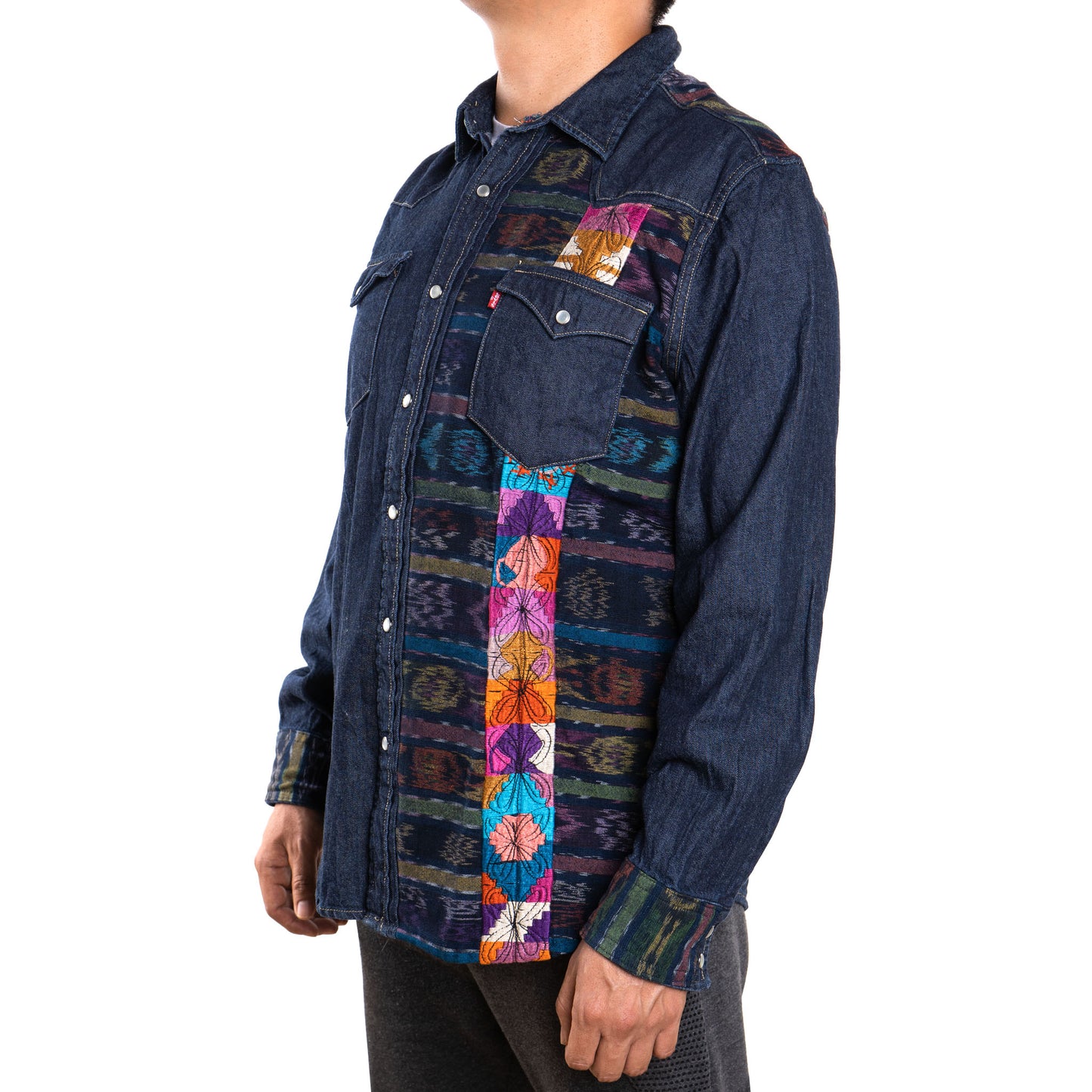 OOAK VINTAGE DENIM SHIRT - SIZE XL - NO. 019