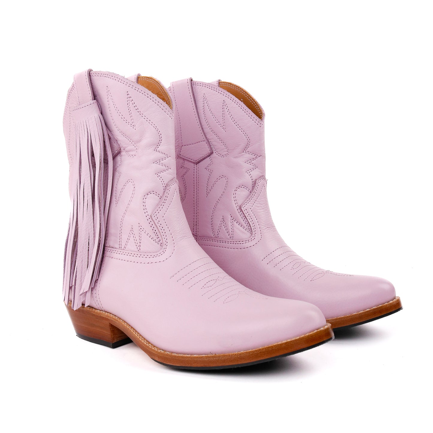 ADELA WESTERN BOOTS - LAVENDER