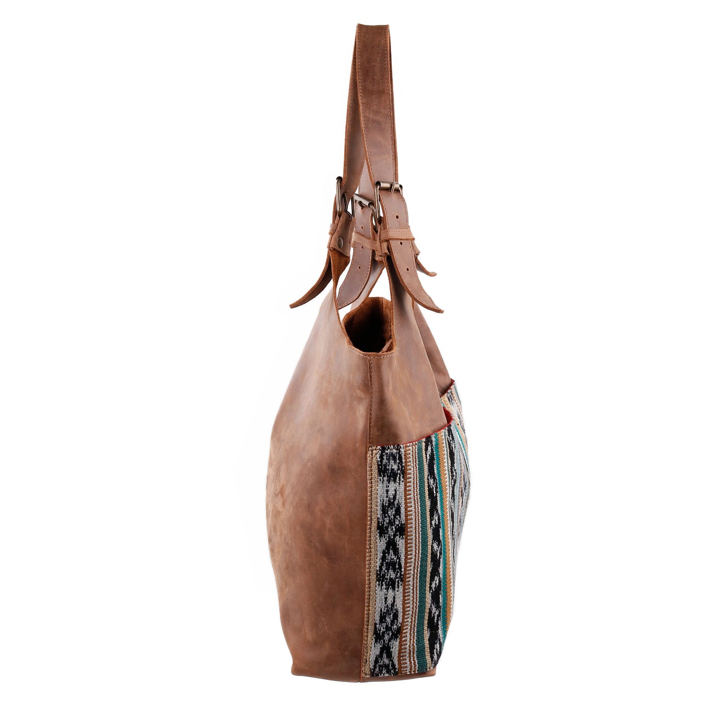 ALEJANDRA BAG - ARTISAN COLLECTION - BOSQUE - CAOBA LEATHER