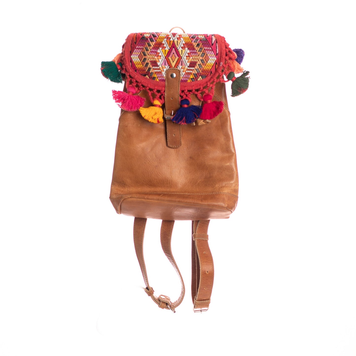 ARCHIVE SALE - SAMPLE DRAWSTRING BACKPACK - OOAK - CAFE - ITEM NO. 26588