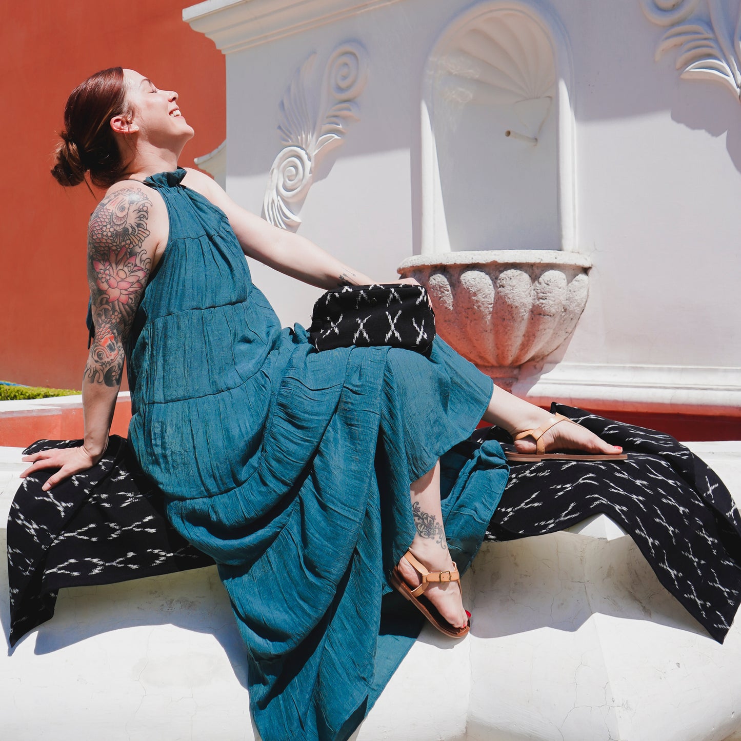 **CLOSEOUT** BEACH THROW - 10 YEAR ANNIVERSARY - X ARTISAN