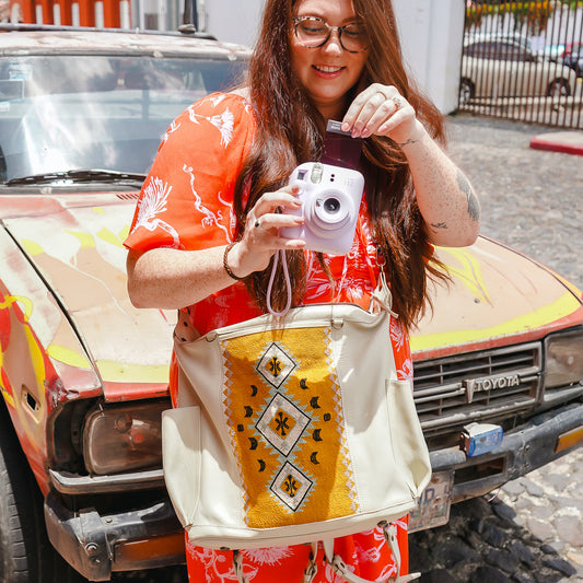 **CLOSEOUT** BEATRIZ CDB - WOMANHOOD X ANNIVERSARY PANEL IN MUSTARD