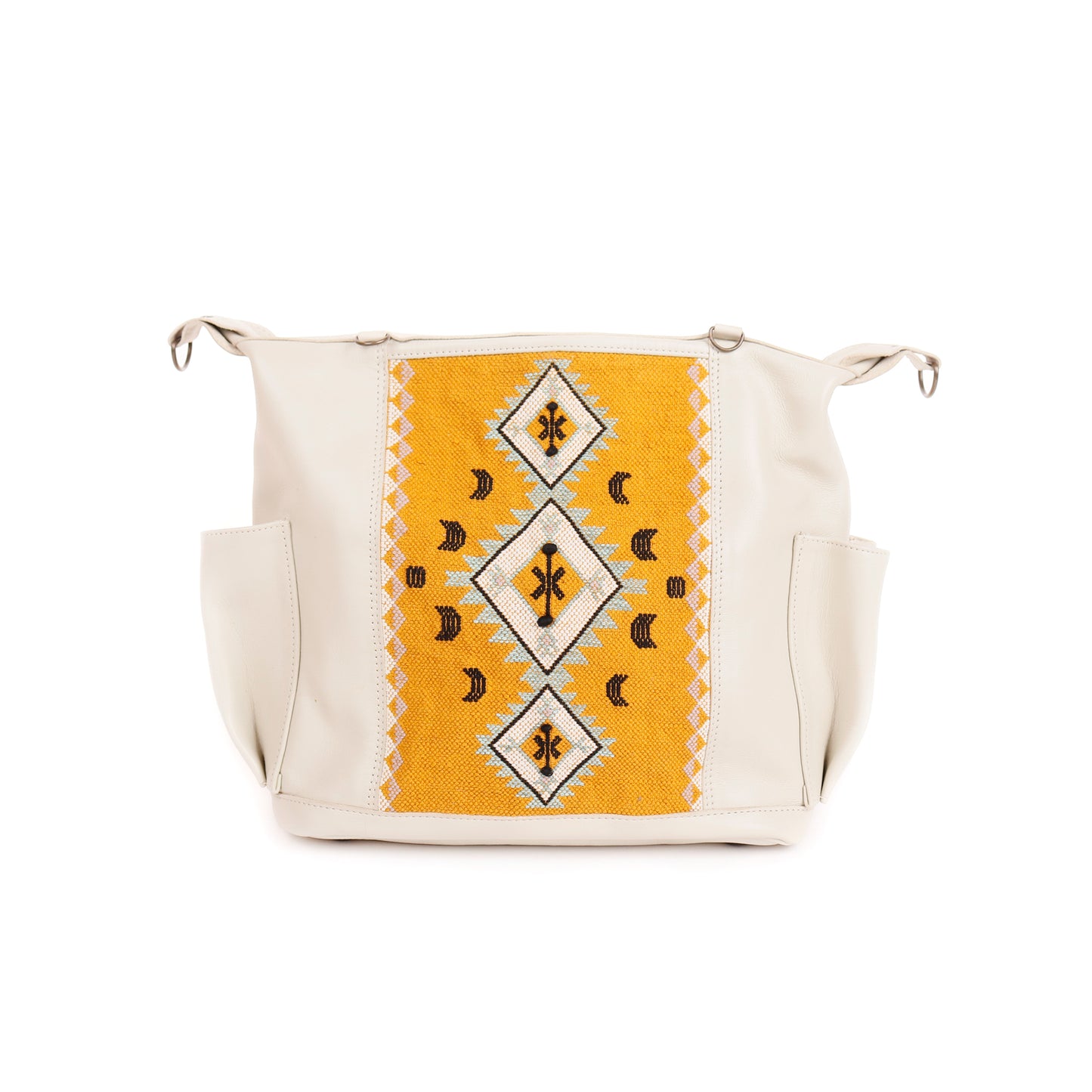 BEATRIZ MCDB - WOMANHOOD X ANNIVERSARY PANEL IN MUSTARD - BONE