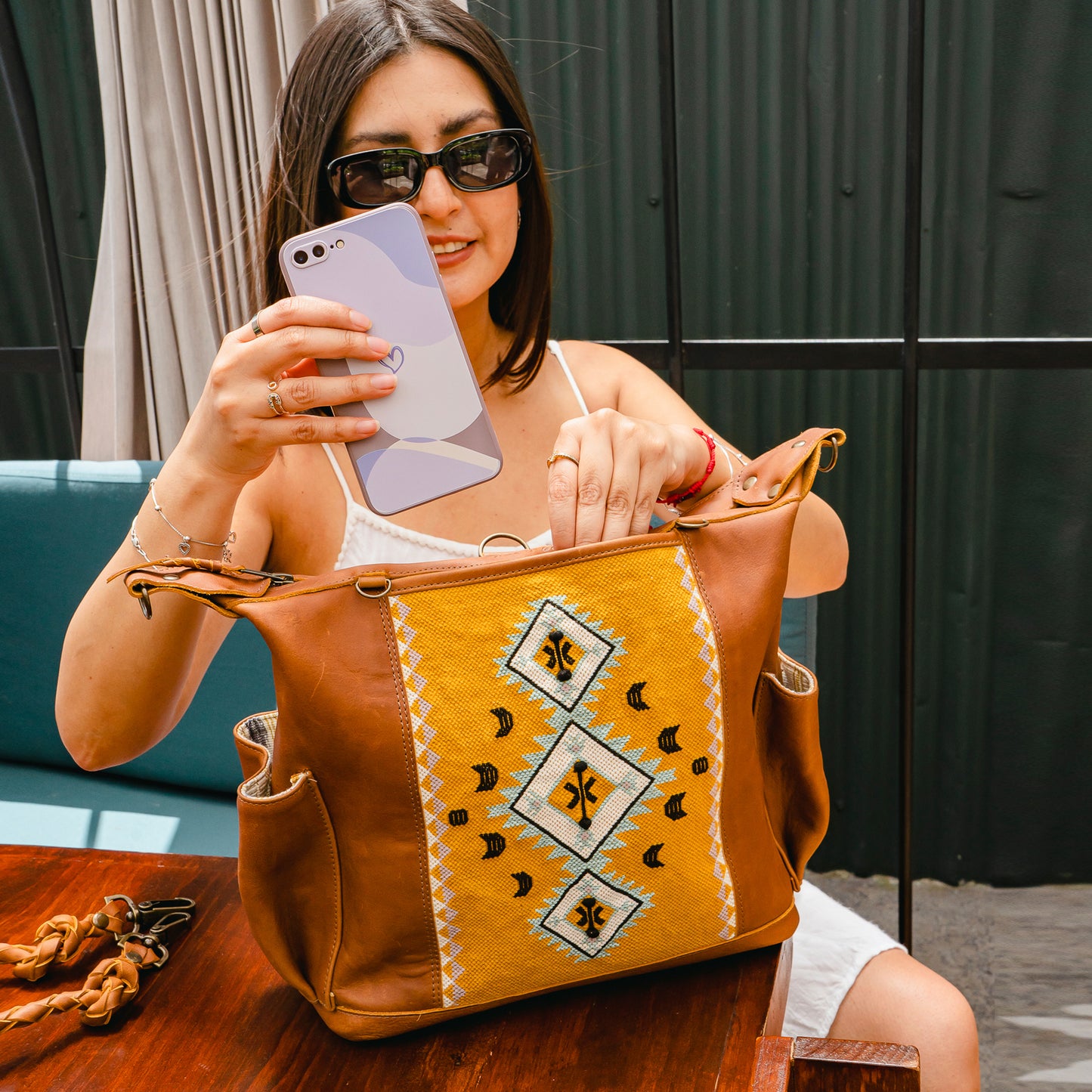 **CLOSEOUT** BEATRIZ CDB - WOMANHOOD X ANNIVERSARY PANEL IN MUSTARD