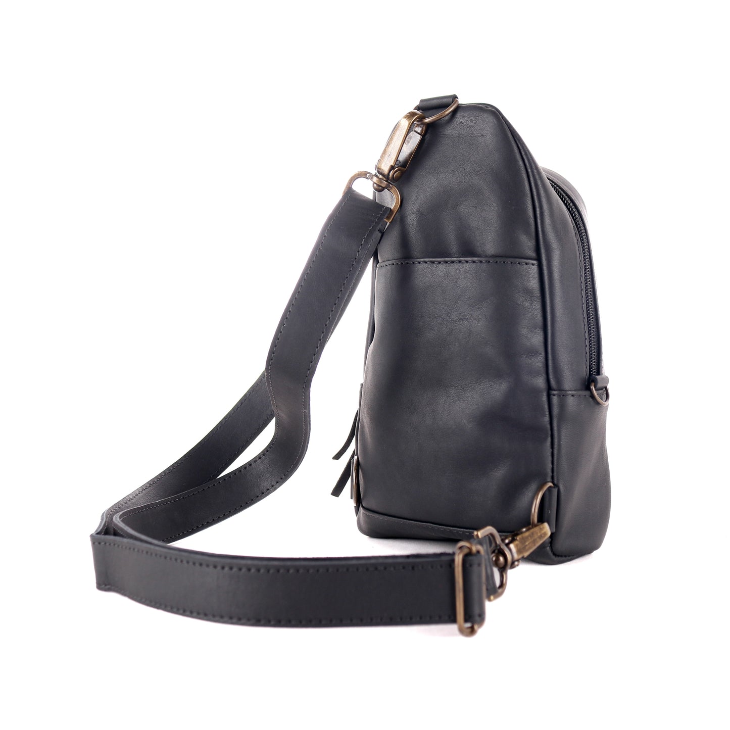 CROSSBODY SLING 2.0 - SMALL - OTOMÍ TEXTILE - BLACK - NO. 18199