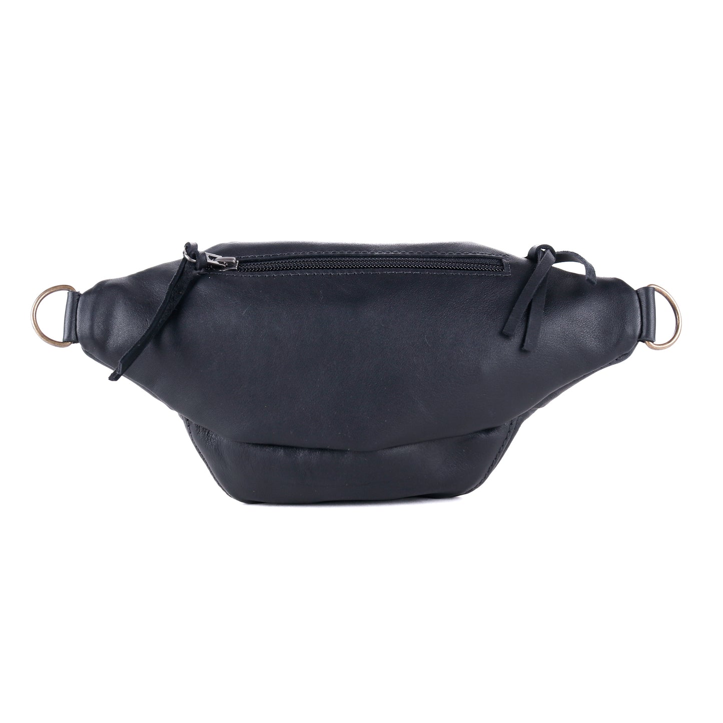 FANCY POUCH - OTOMÍ TEXTILE - BLACK - NO. 18205
