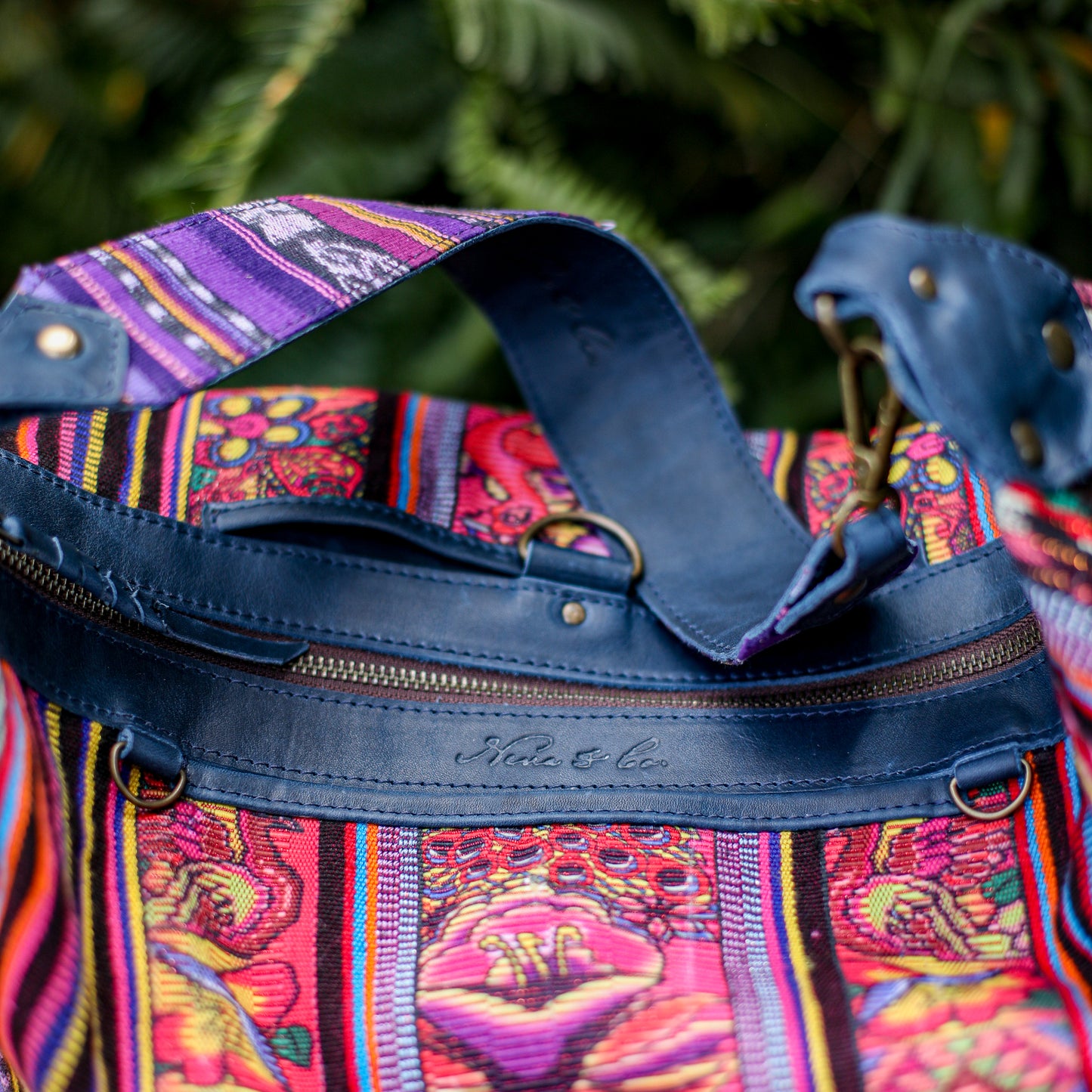 BEATRIZ CDB + DIAMANTE STRAP - CORTE - NAVY - NO. 200328