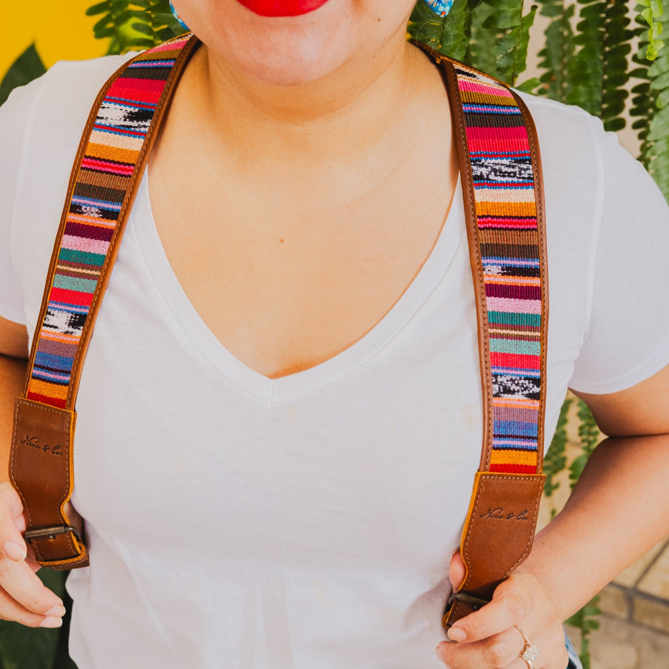 CAMILA BACKPACK STRAP SET - JAVANA - CAFE
