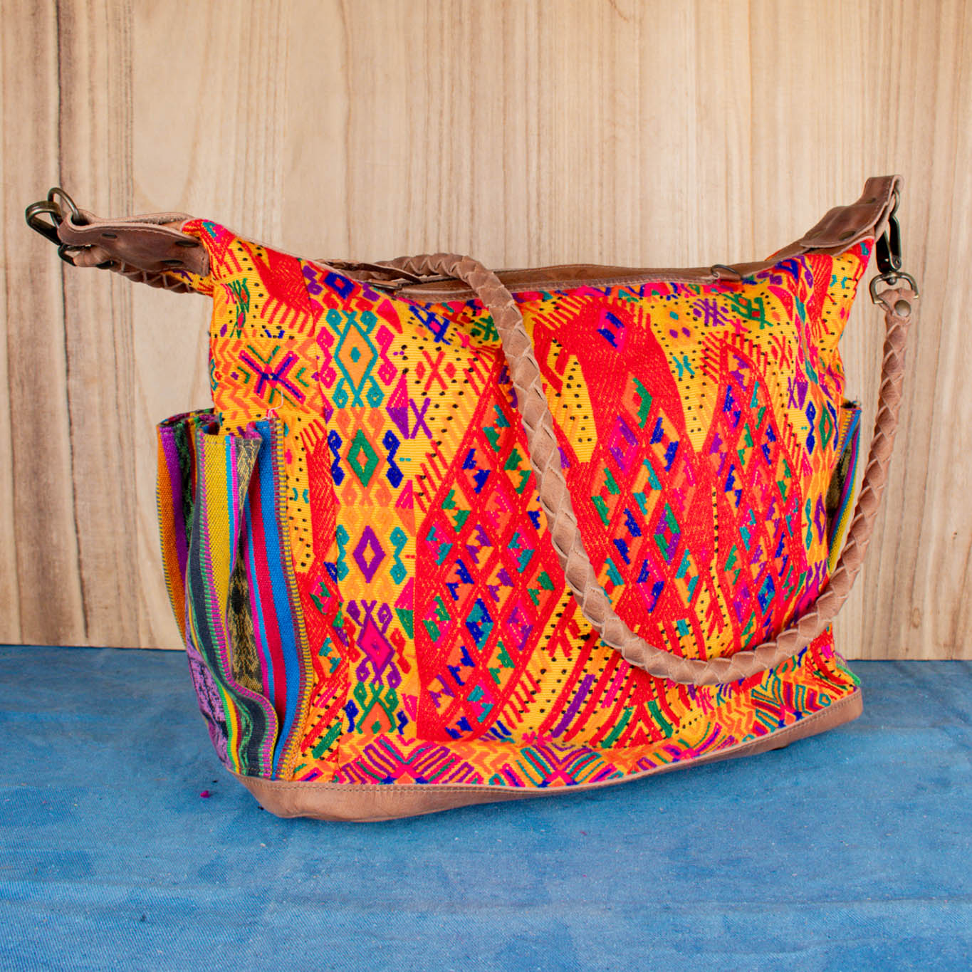 BEATRIZ CDB + DIAMANTE STRAP - OOAK HUIPIL - FAWN - NO. 16554