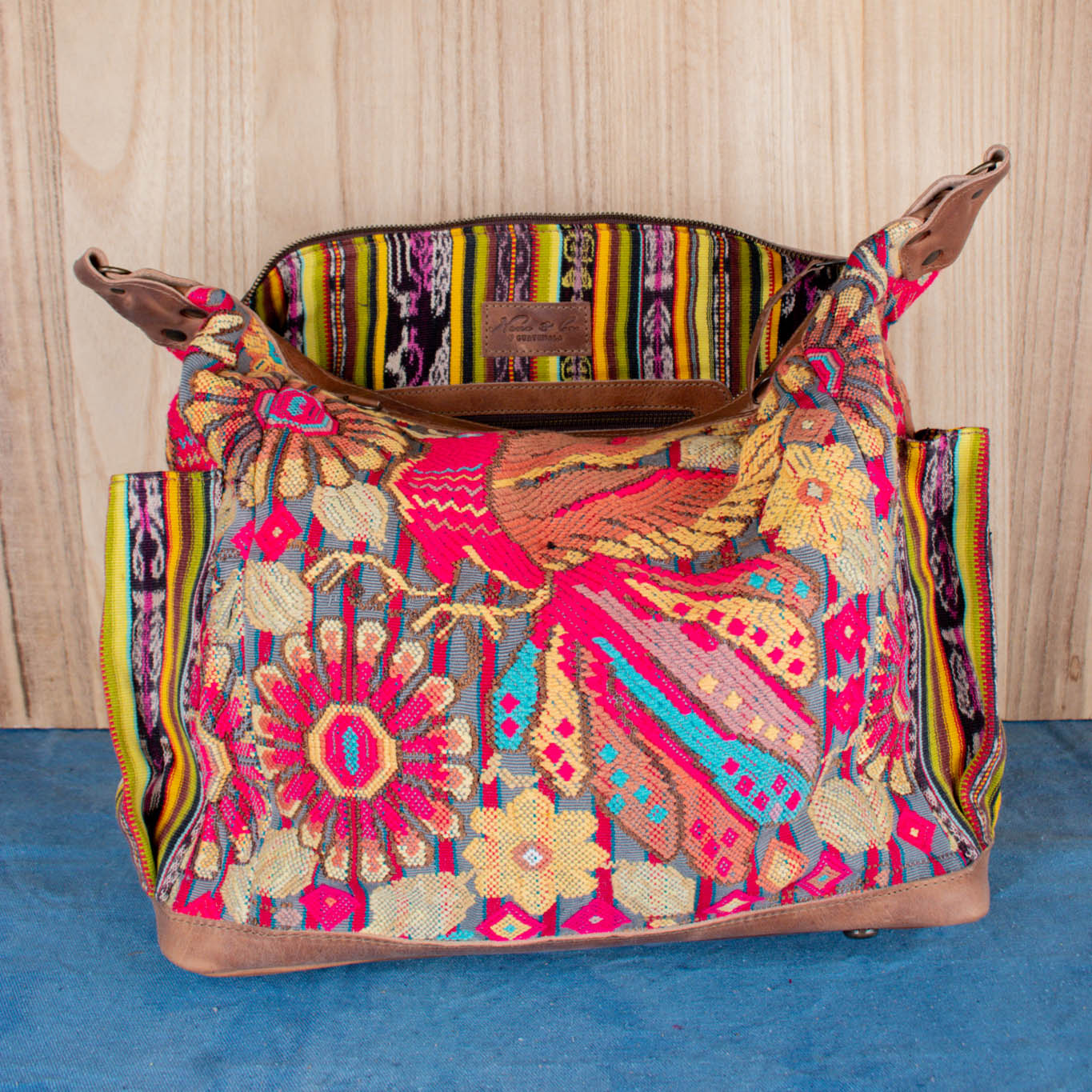 BEATRIZ CDB + DIAMANTE STRAP - OOAK HUIPIL - FAWN - NO. 16557