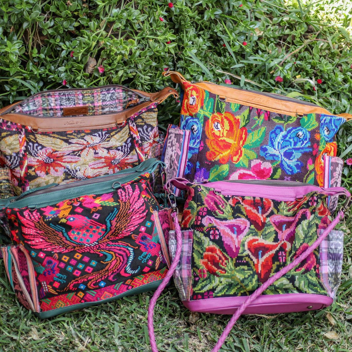 BEATRIZ CDB + DIAMANTE STRAP - OOAK HUIPIL - DUNA - NO. 18579