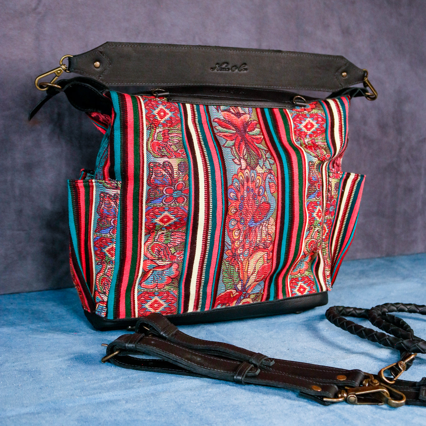 BEATRIZ MCDB + DIAMANTE STRAP - CORTE - BLACK -  NO. 16423