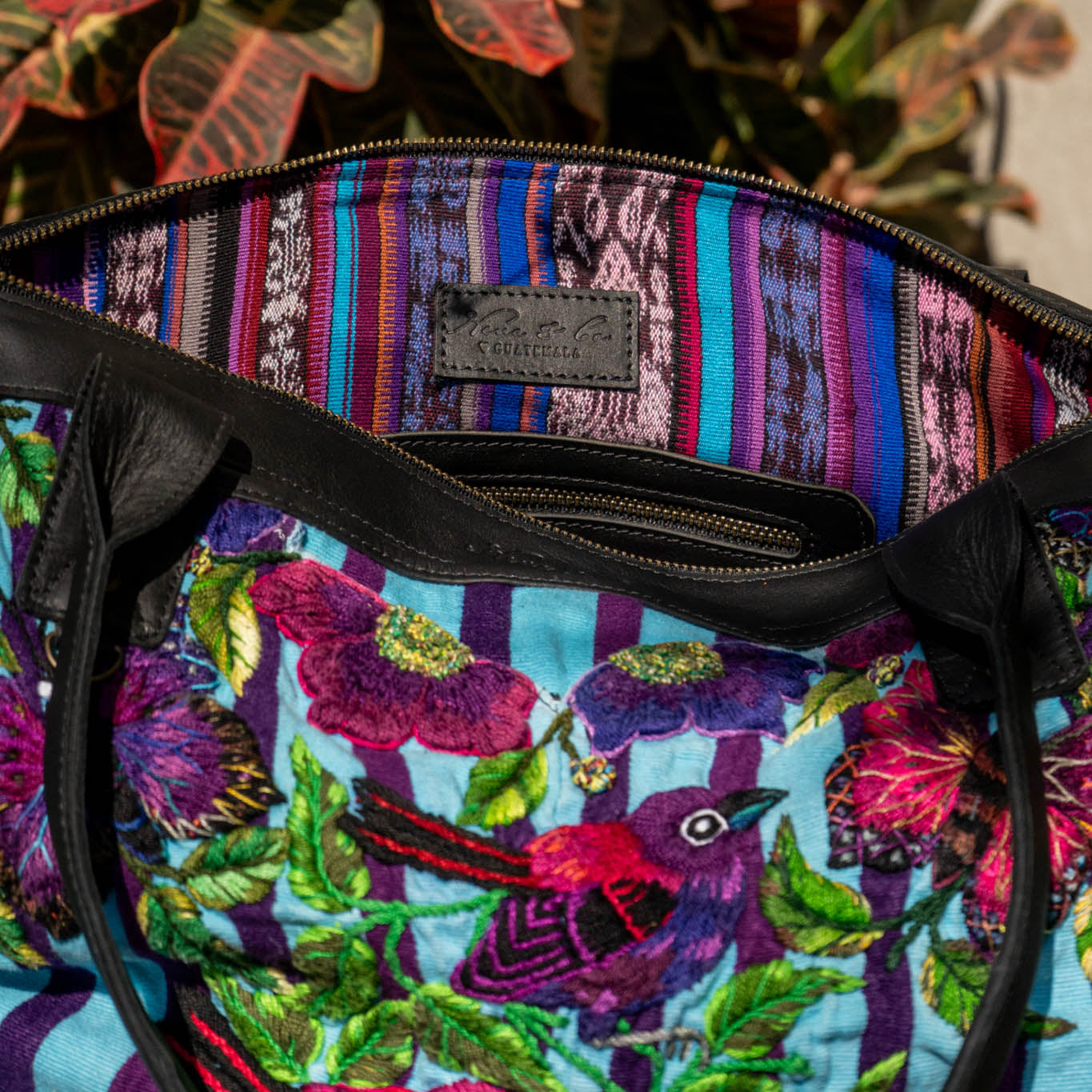 PERFECT OVERNIGHTER - BUTTERFLY HUIPIL - BLACK - NO. 15954