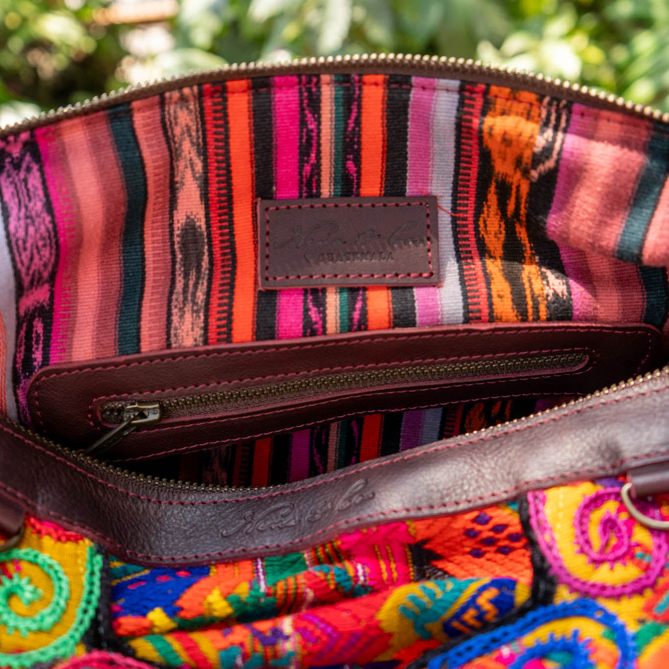 BEATRIZ CDB - BUTTERFLY HUIPIL - VINO TINTO - NO. 15951