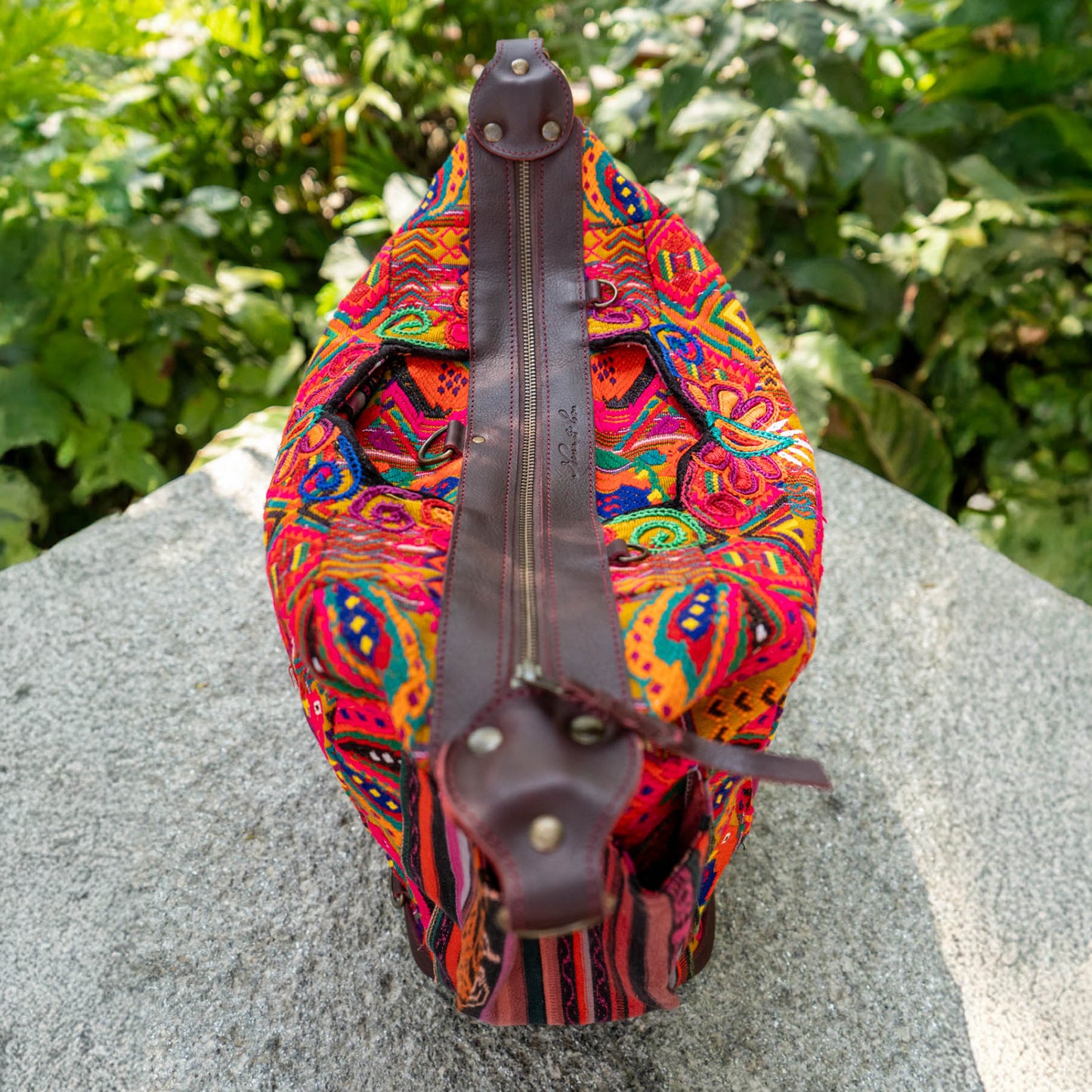 BEATRIZ CDB - BUTTERFLY HUIPIL - VINO TINTO - NO. 15951