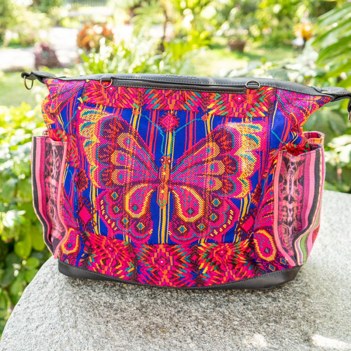 BEATRIZ CDB - BUTTERFLY HUIPIL - BLACK - NO. 15950