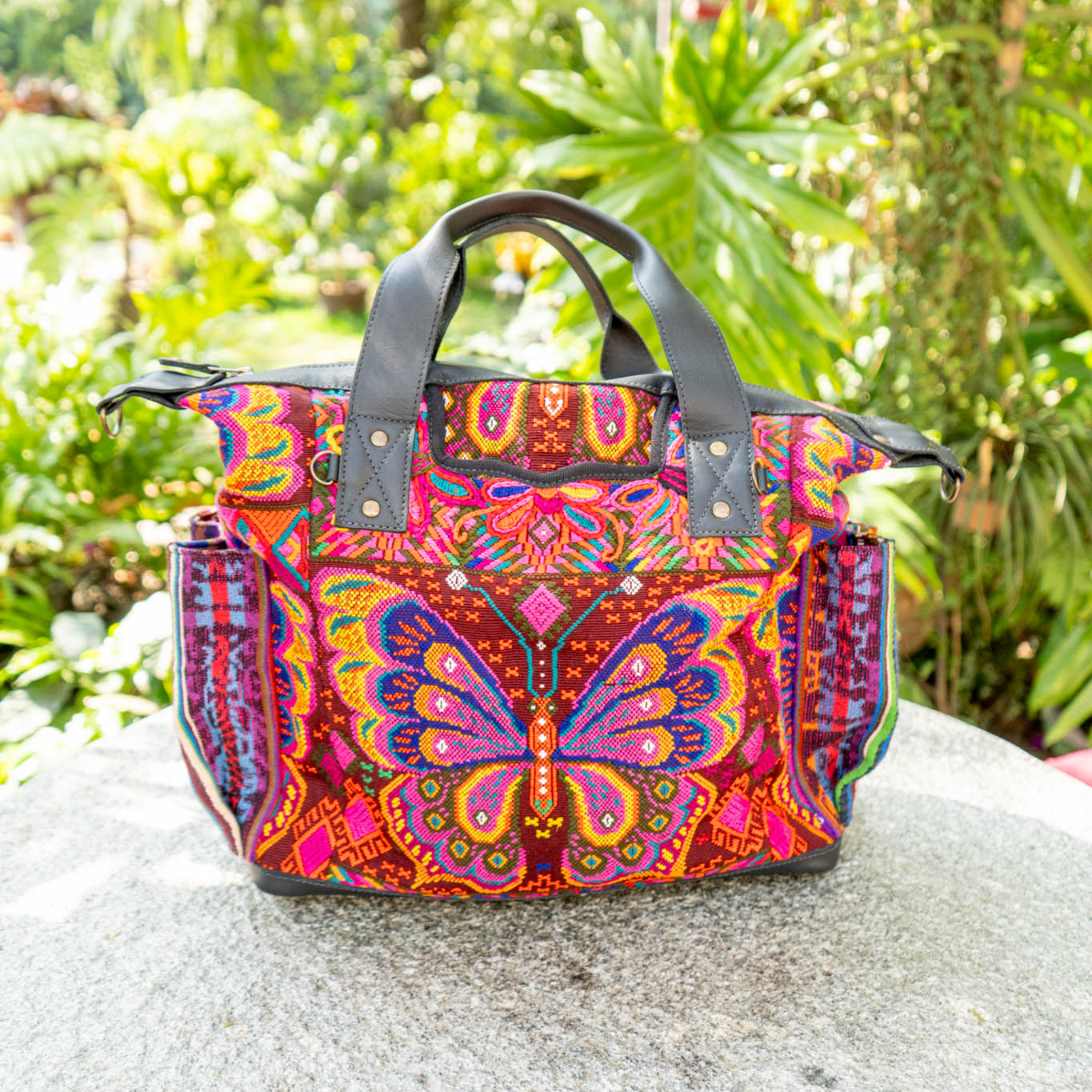 OG CDB - BUTTERFLY HUIPIL - BLACK - NO. 15952