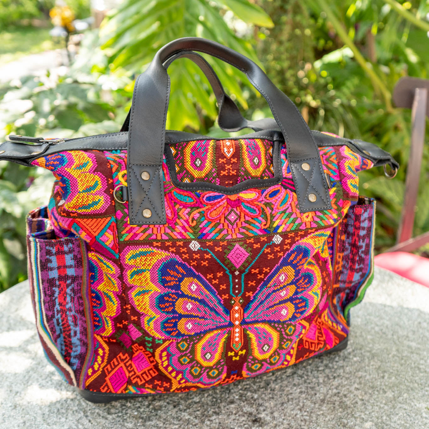 OG CDB - BUTTERFLY HUIPIL - BLACK - NO. 15952