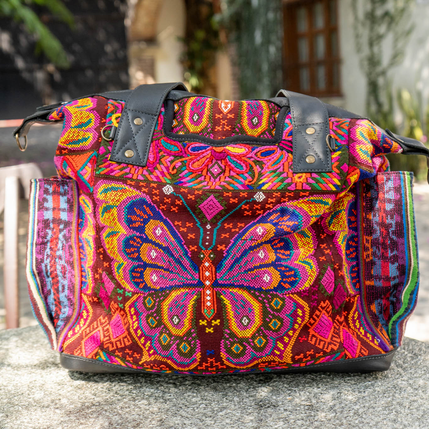 OG CDB - BUTTERFLY HUIPIL - BLACK - NO. 15952