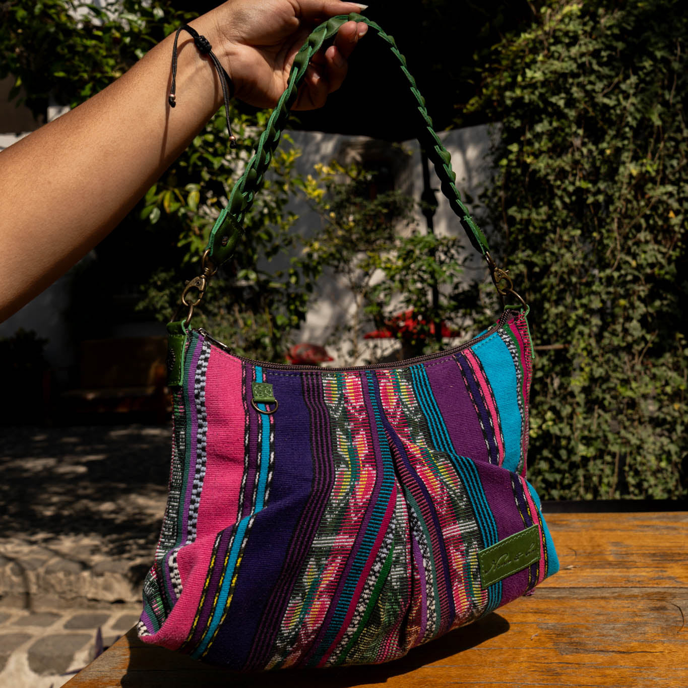EXPEDITION BAG - SMALL - BUTTERFLY CORTE - EMERALD - NO. 15959