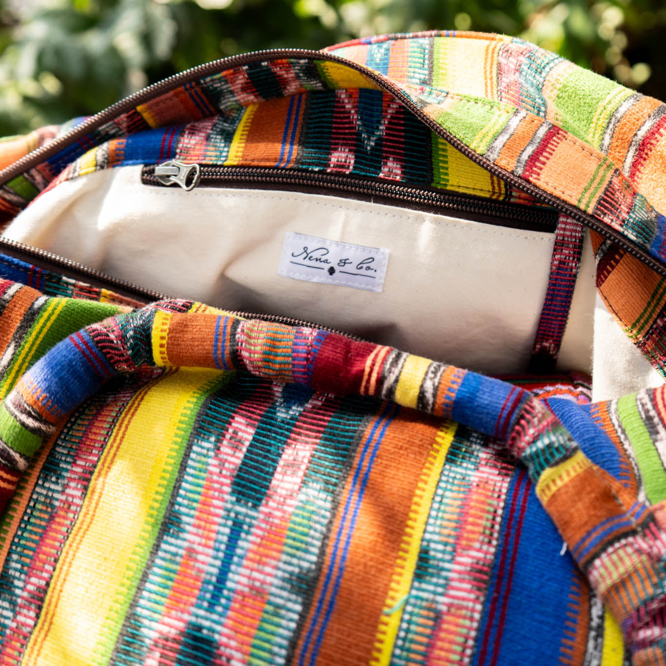 MEDIUM VOYAGER BAG - BUTTERFLY CORTE - NO. 15974