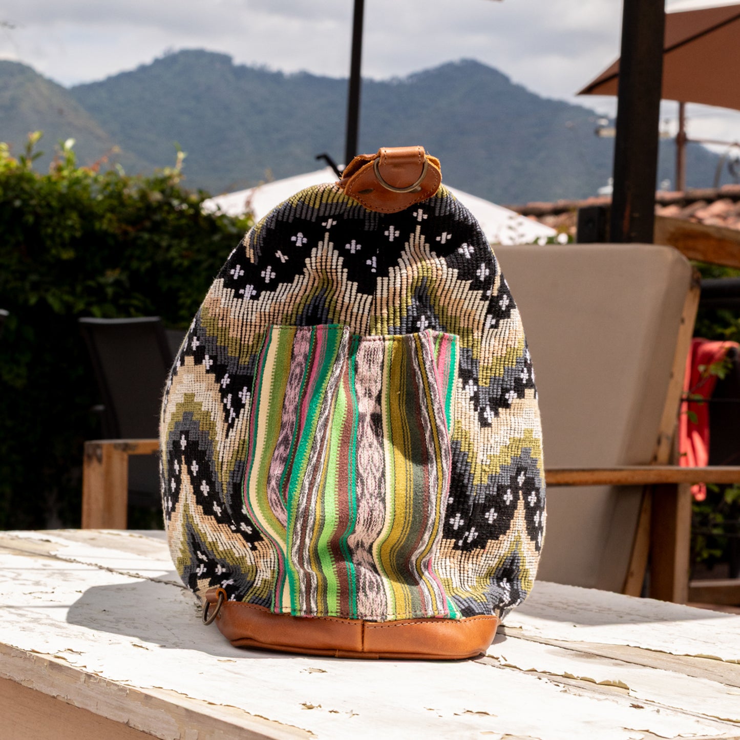 BEATRIZ CDB + DIAMANTE STRAP - H&S MOONS - CAFE - NO. 16611