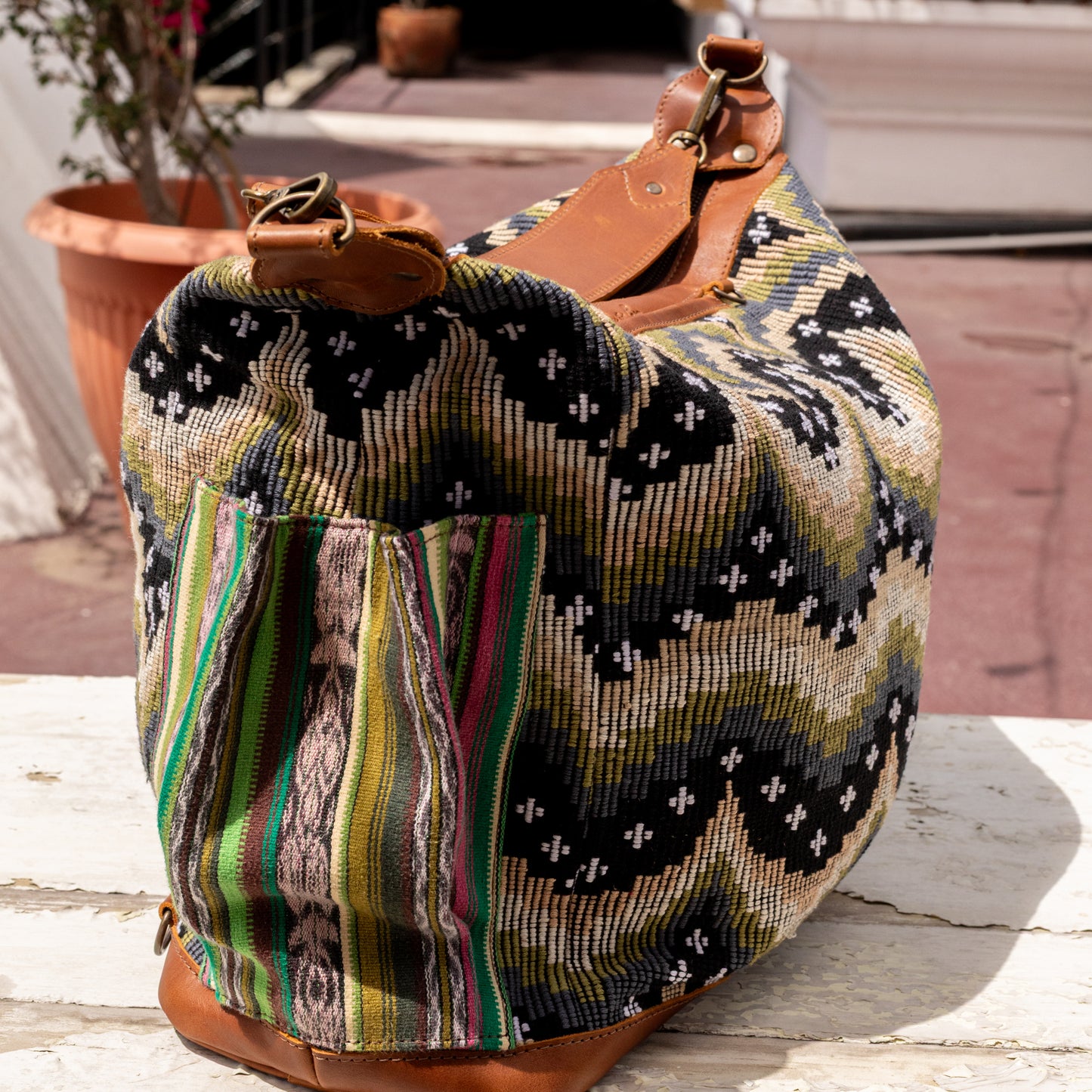 BEATRIZ CDB + DIAMANTE STRAP - H&S MOONS - CAFE - NO. 16611