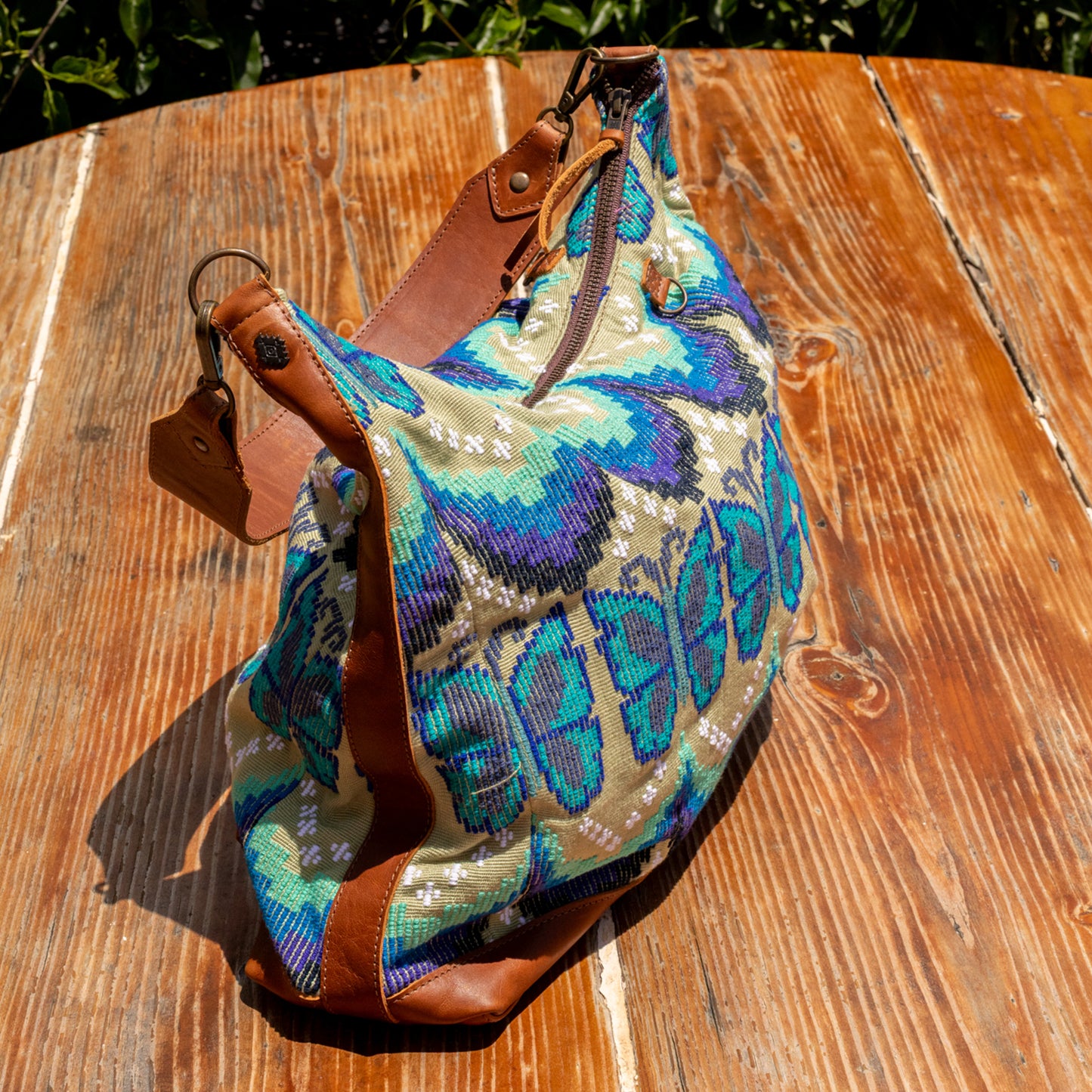 PENELOPE BAG - H&S BUTTERFLY - CAFE - NO. 16607