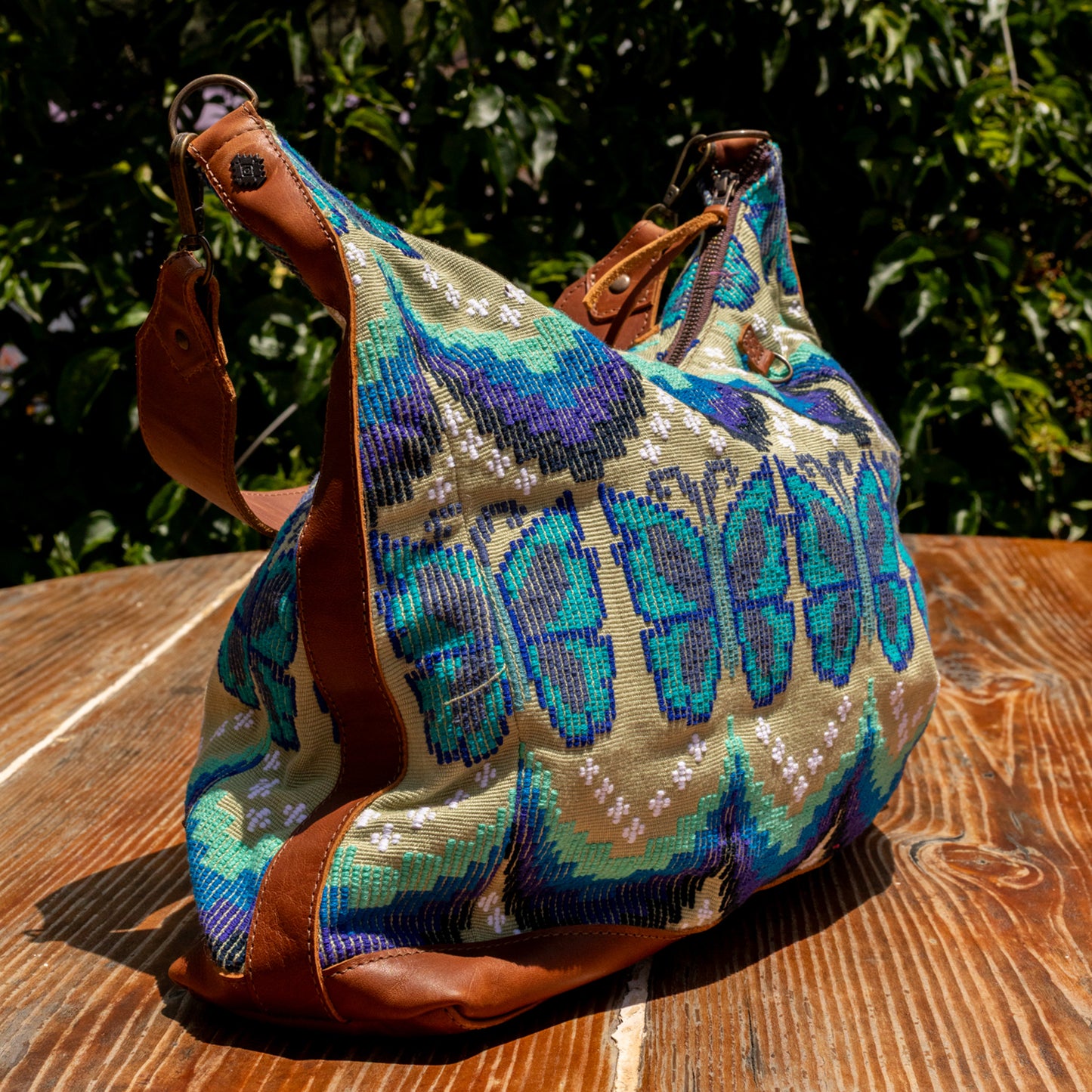 PENELOPE BAG - H&S BUTTERFLY - CAFE - NO. 16607