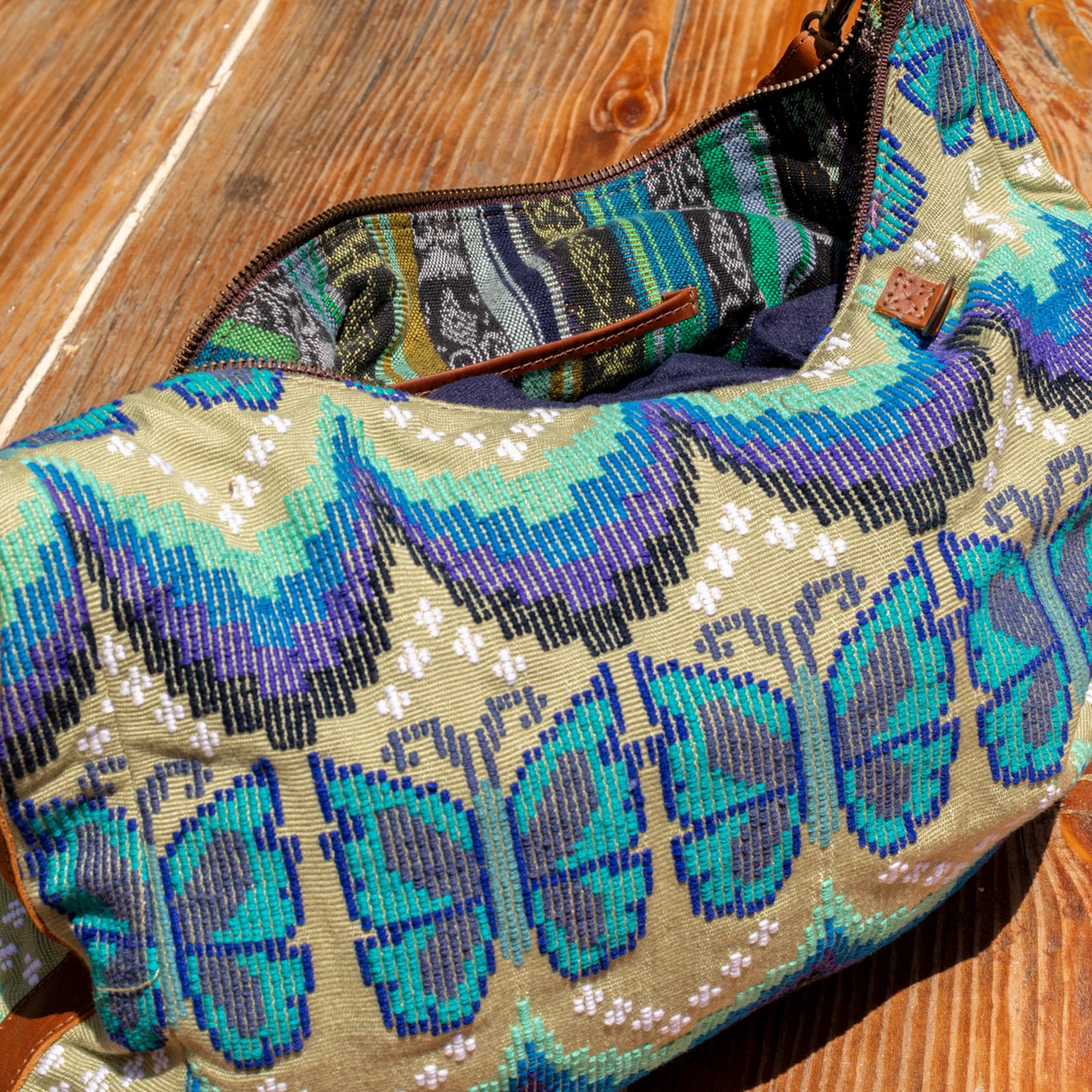 PENELOPE BAG - H&S BUTTERFLY - CAFE - NO. 16607