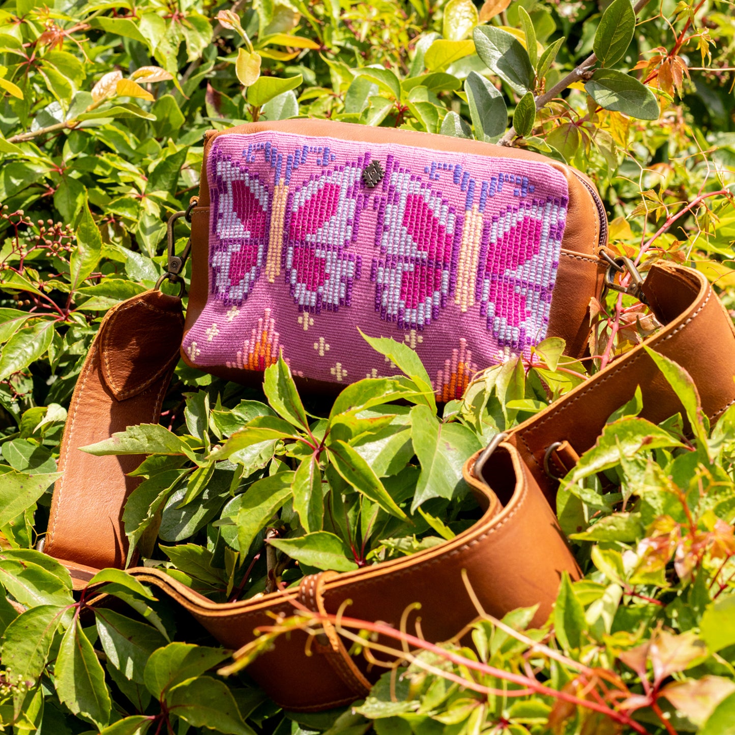 H&S WANDER CROSSBODY SET - H&S BUTTERFLY - CAFE - NO. 16621