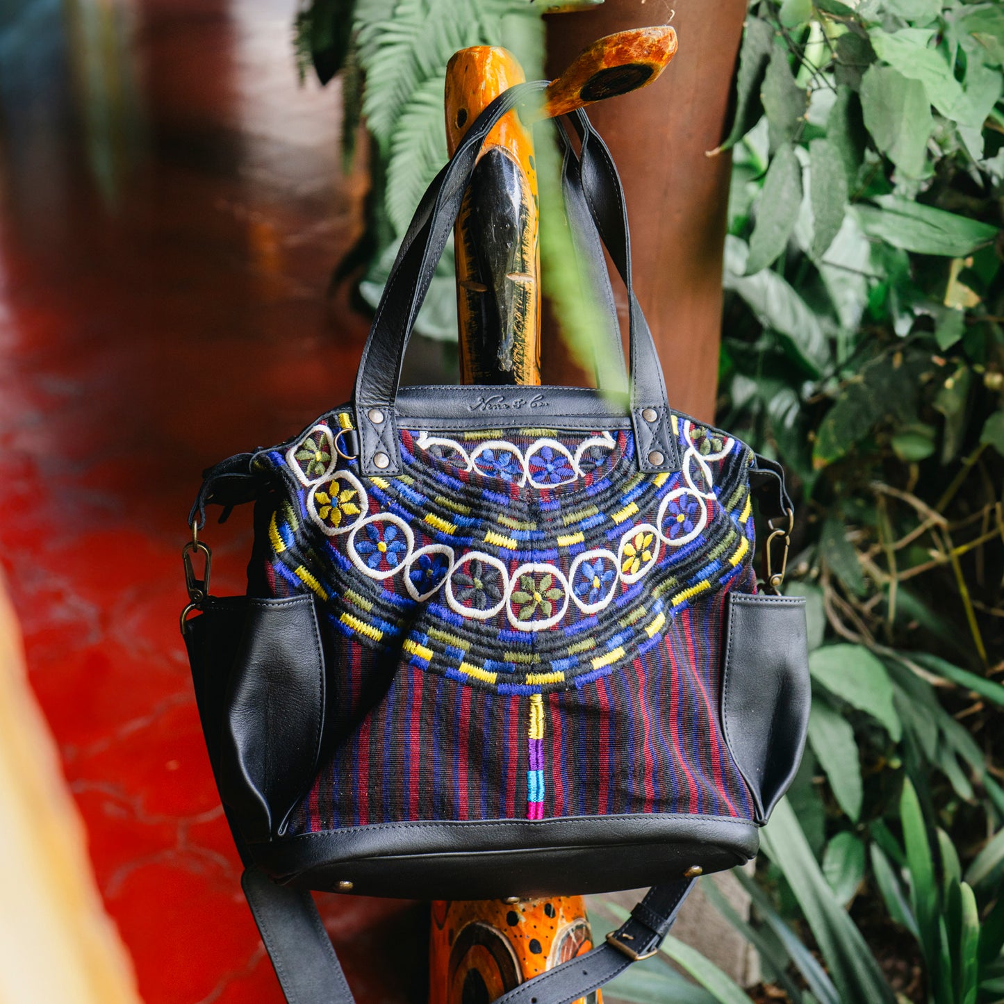 OG REVIVAL MCDB - OOAK JOYABAJ HUIPIL - BLACK - NO. 12457