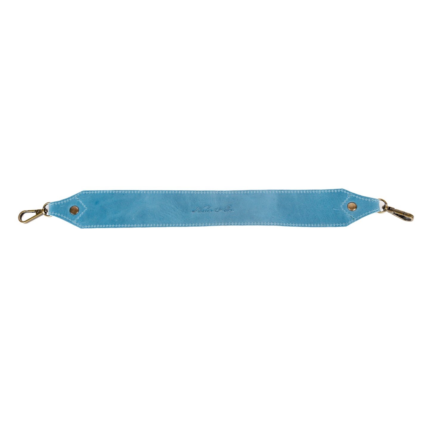 BEATRIZ MCDB + DIAMANTE STRAP - OOAK HUIPIL - CERULEAN - NO. 17241