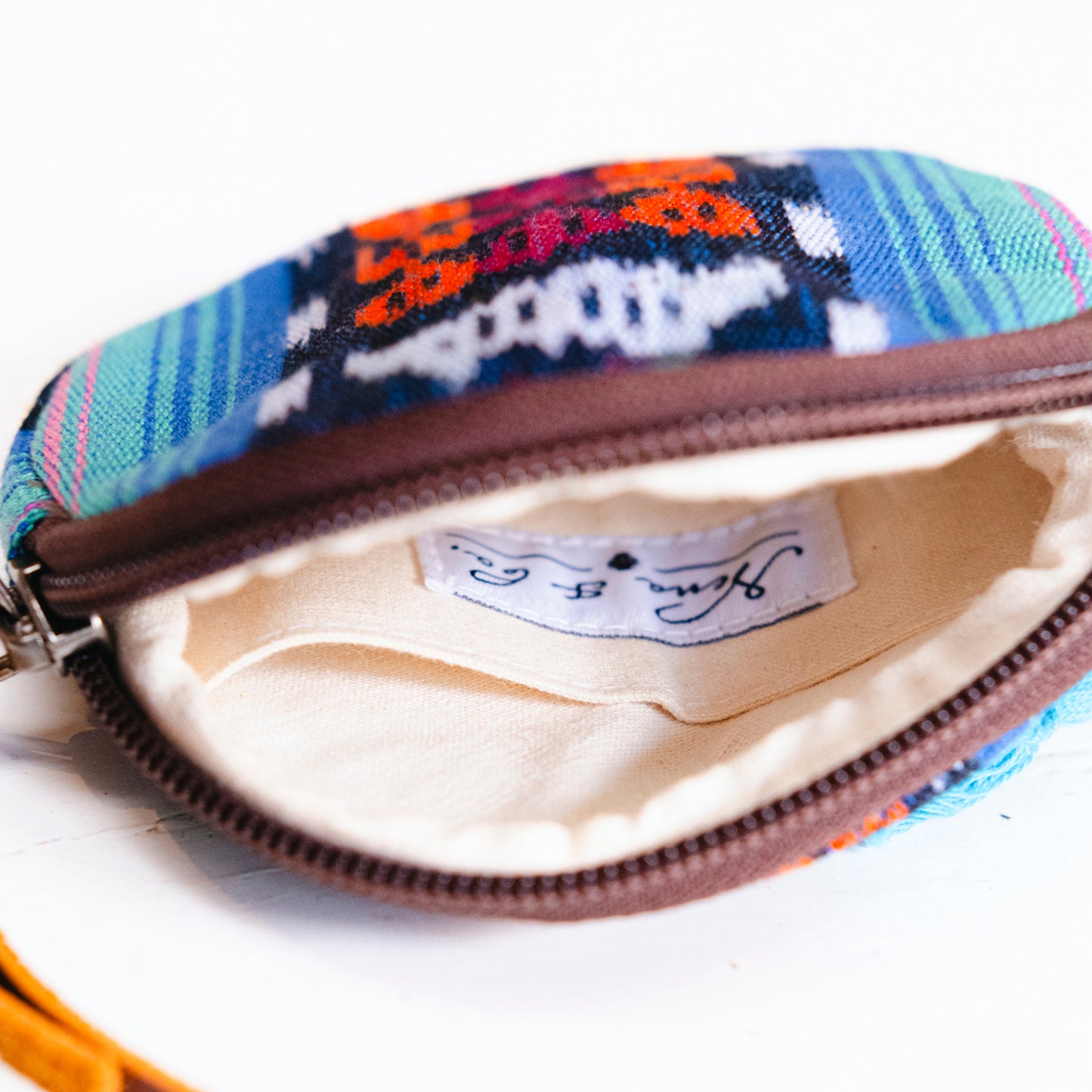 CIRCLE COIN PURSE - BAJA ON THE ROCKS- CAFE