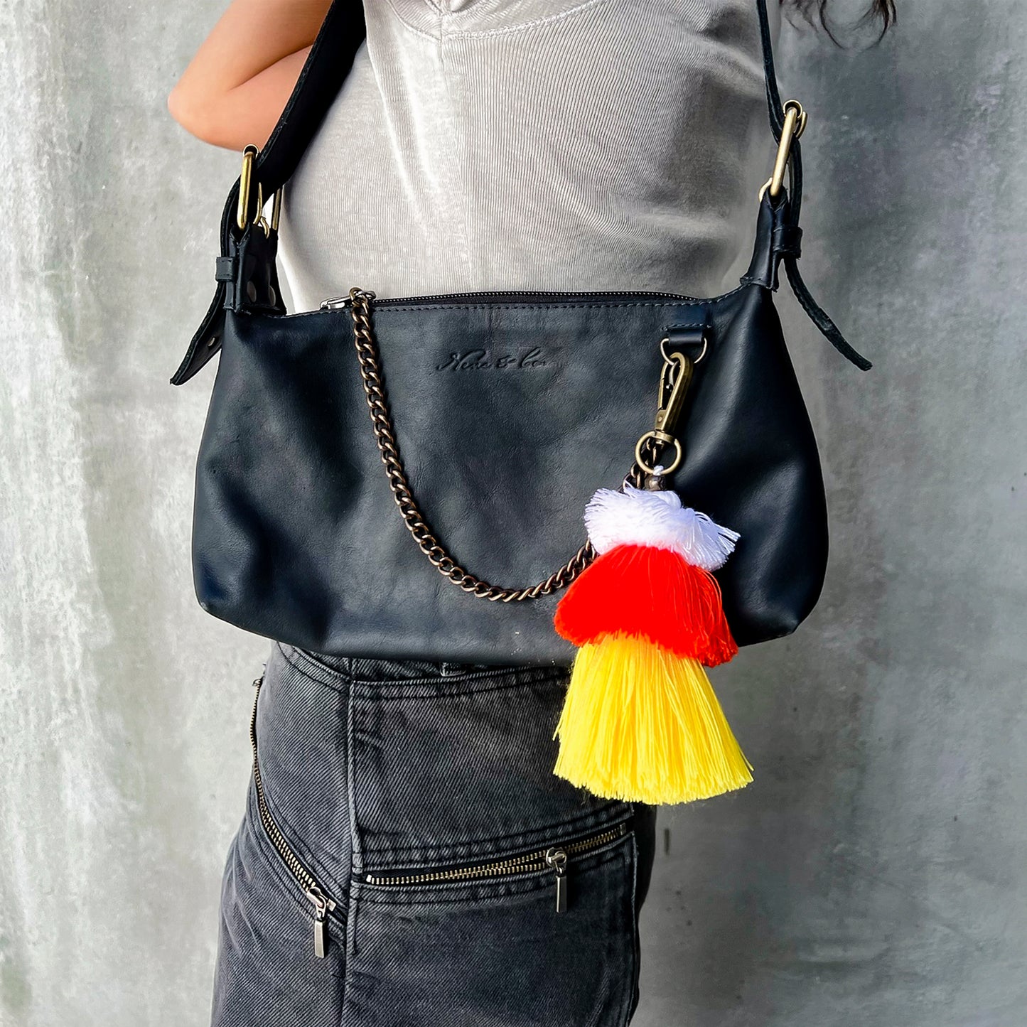 CLASSIC WATERFALL CHARM - CANDY CORN