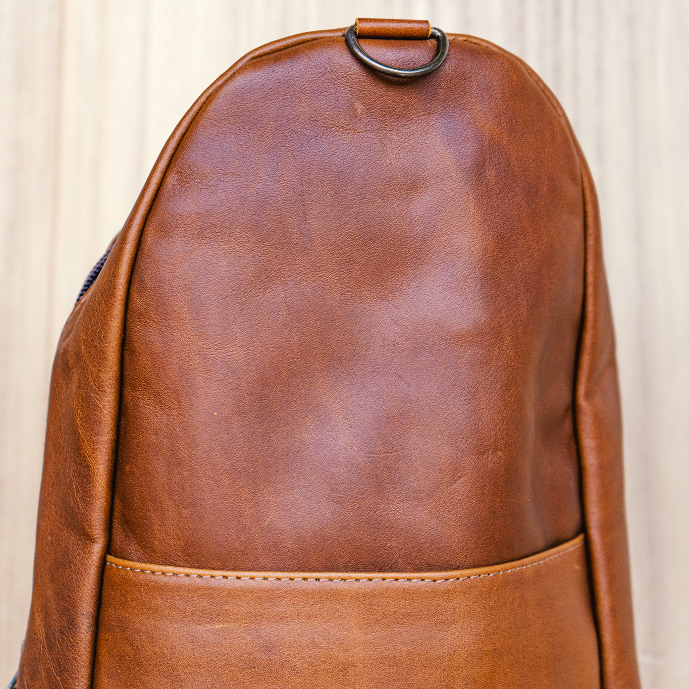 CROSSBODY SLING 2.0 - LARGE - OOAK HUIPIL - CAFE - NO. 13057