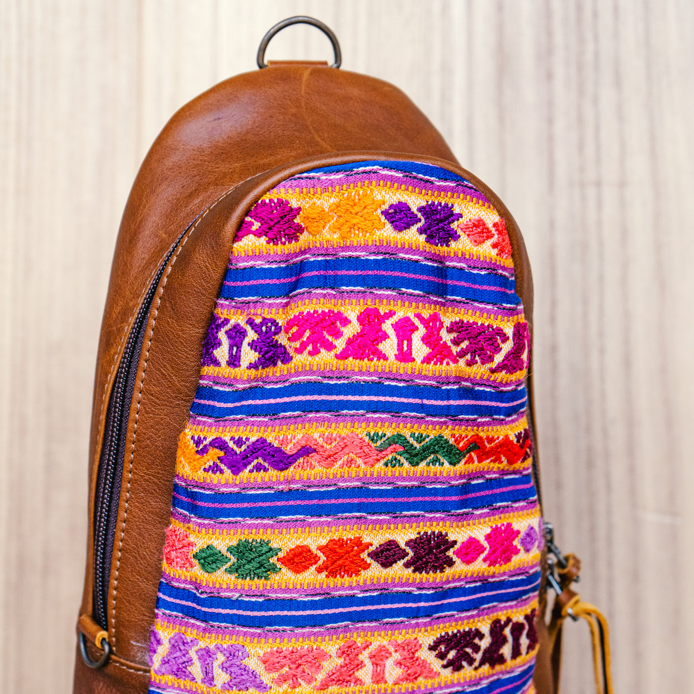 CROSSBODY SLING 2.0 - OOAK - CAFE - NO. 13026