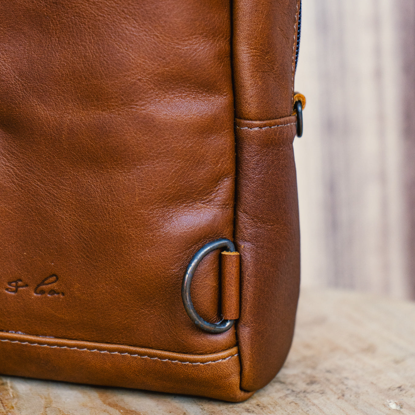 CROSSBODY SLING 2.0 - OOAK - CAFE - NO. 13026
