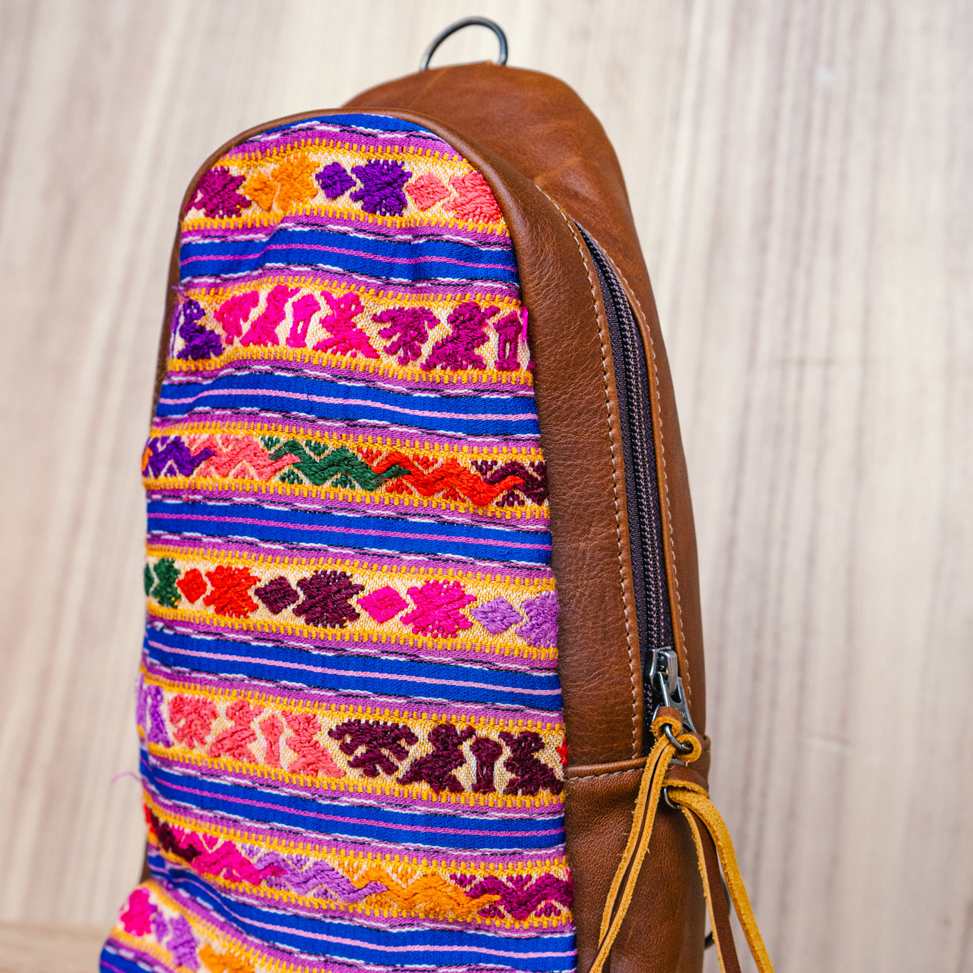 CROSSBODY SLING 2.0 - OOAK - CAFE - NO. 13026