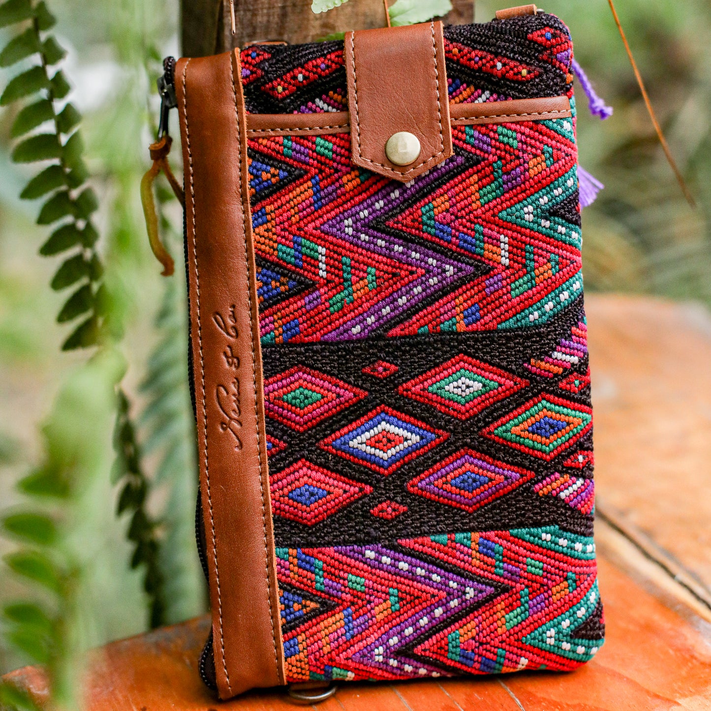 EVERYTHING CLUTCH - OOAK HUIPIL - CAFE - NO. 200427
