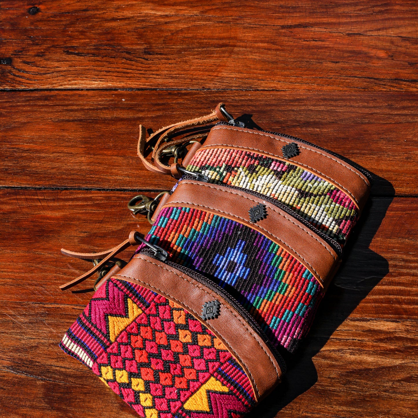 COIN PURSE - OOAK HUIPIL - CAFE - NO. 19626