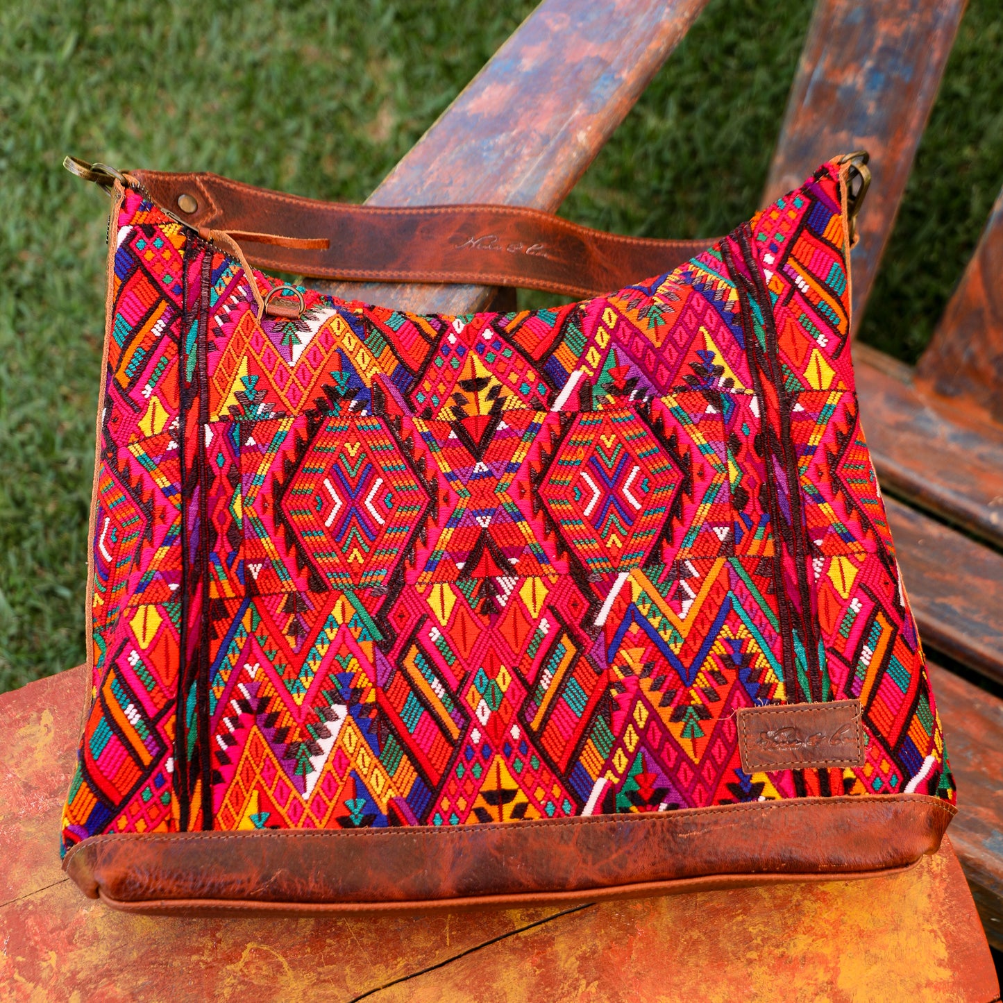 PENELOPE BAG - OOAK HUIPIL - HONEY - NO. 200715