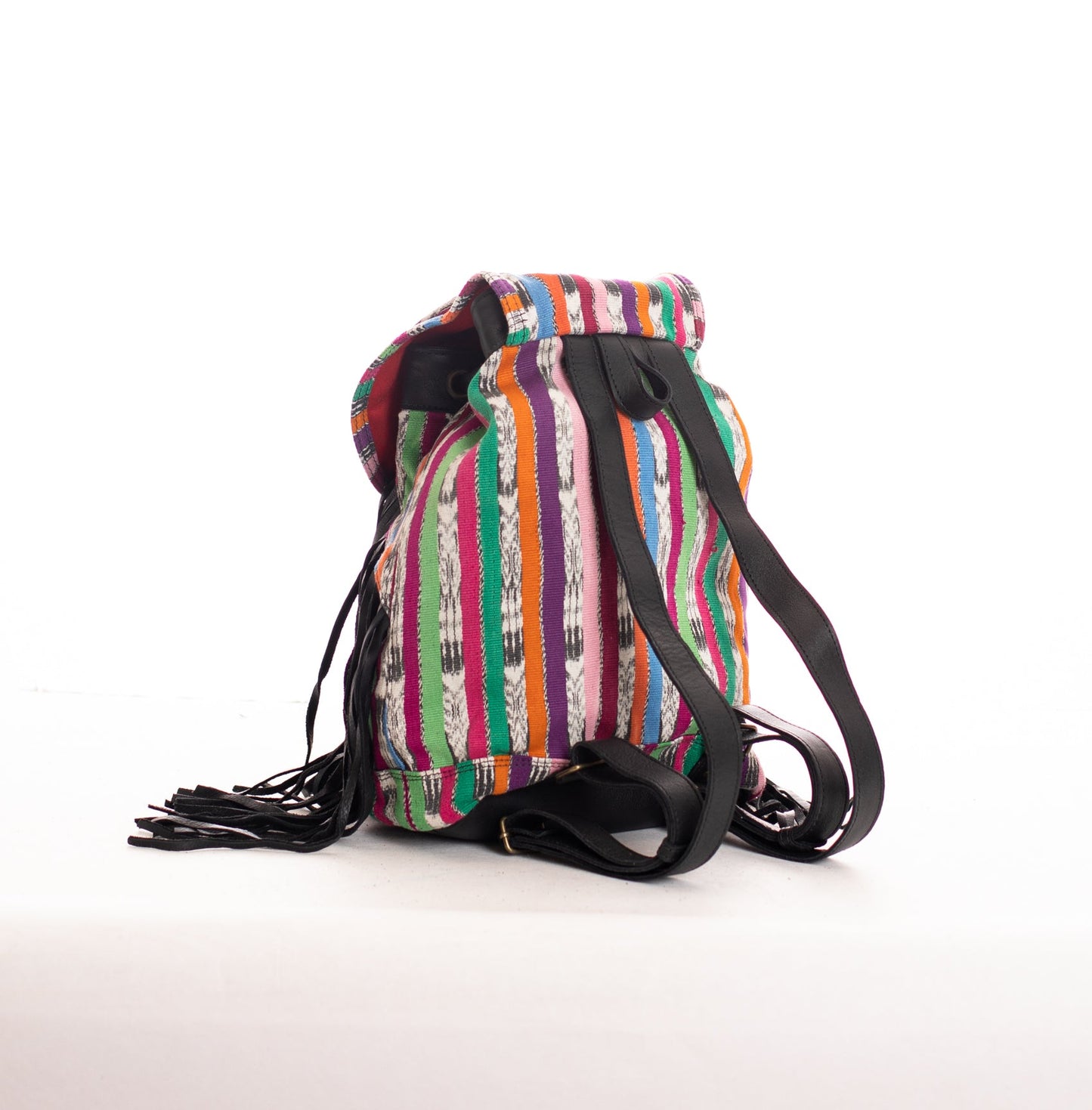 FRINGE BACKPACK - OOAK CORTE - BLACK - NO. 28126