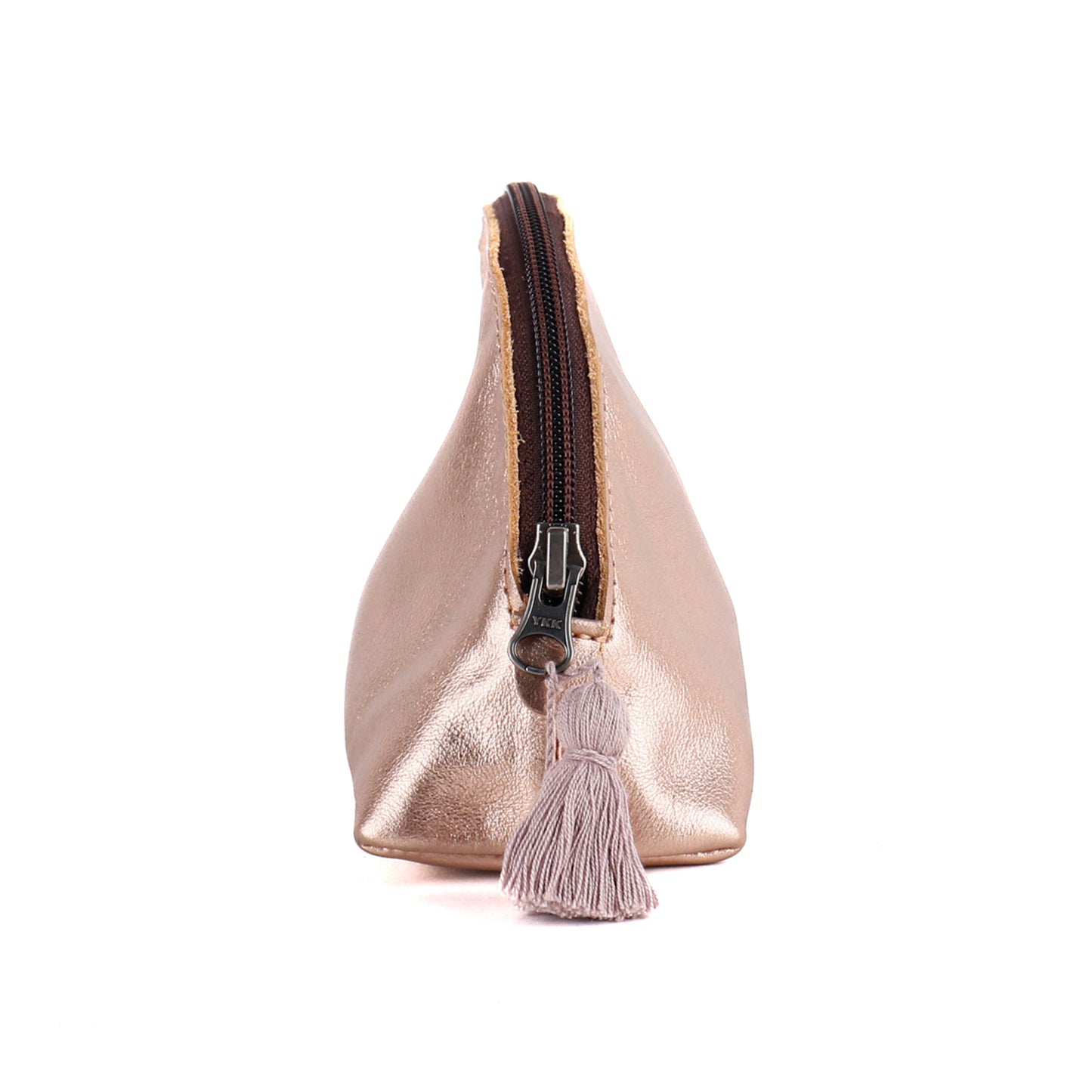DOME CLUTCH - FULL LEATHER - METALLIC