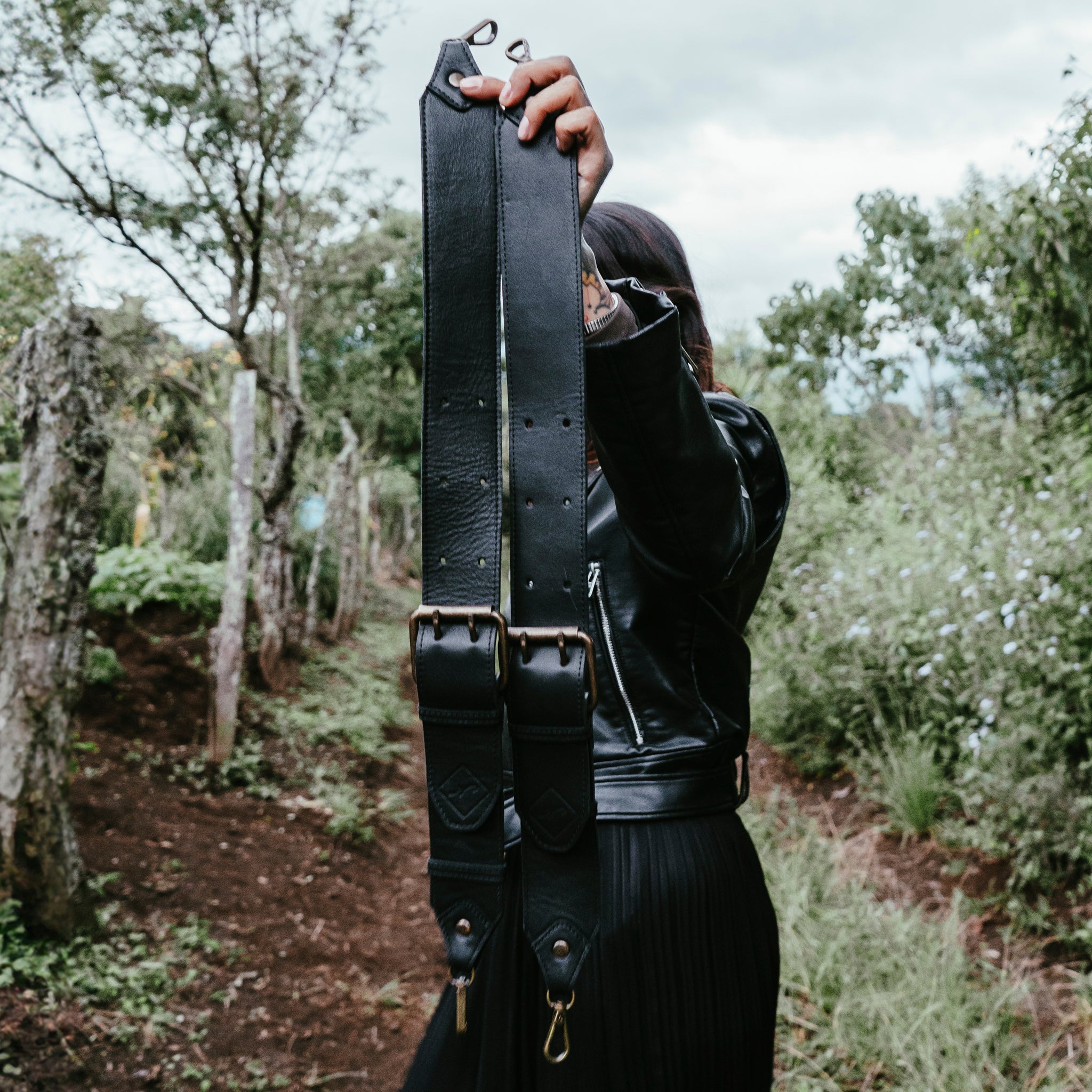 black leather backpack buckle Personalized with Side Pockets Personalized (White) Several pockets and separate compartments on the inside and outside allow the wearer to store accessories Y2k Unique Metal Cross Backpack
